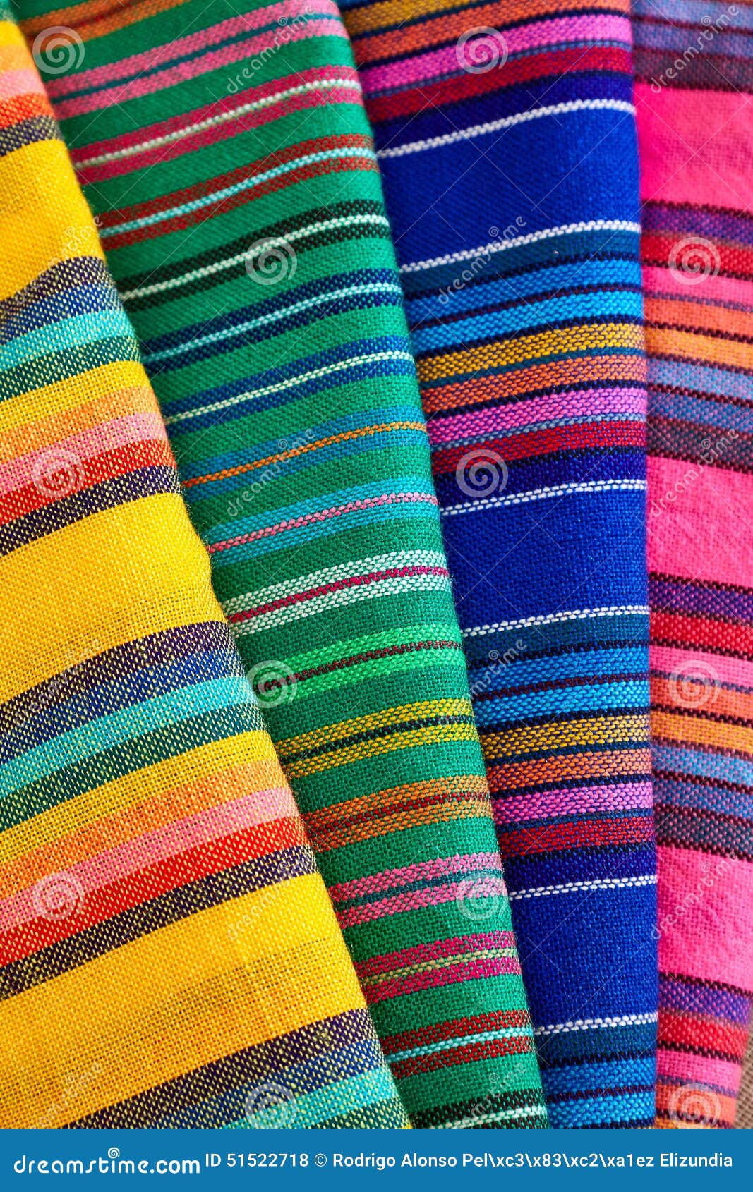 colorful mexican textile