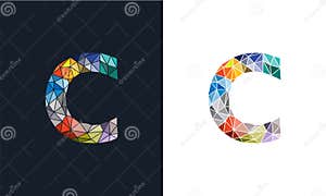 Colorful Modern Letter C Logo Design Template Stock Illustration Colorful Modern Letter C Logo Design Template Stock Illustration
