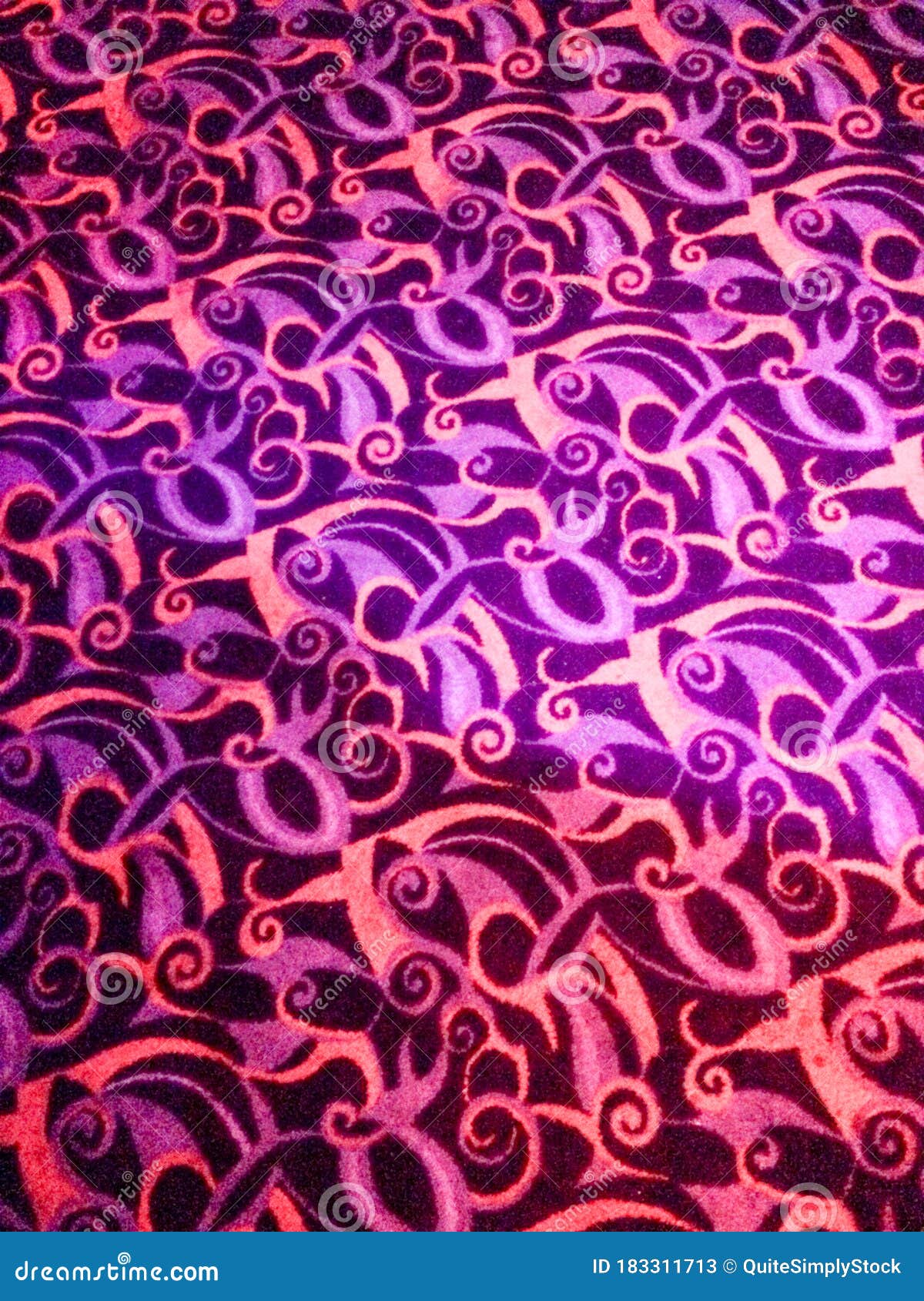 Colorful Modern Purple Pink Carpet Background Stock Image Image of