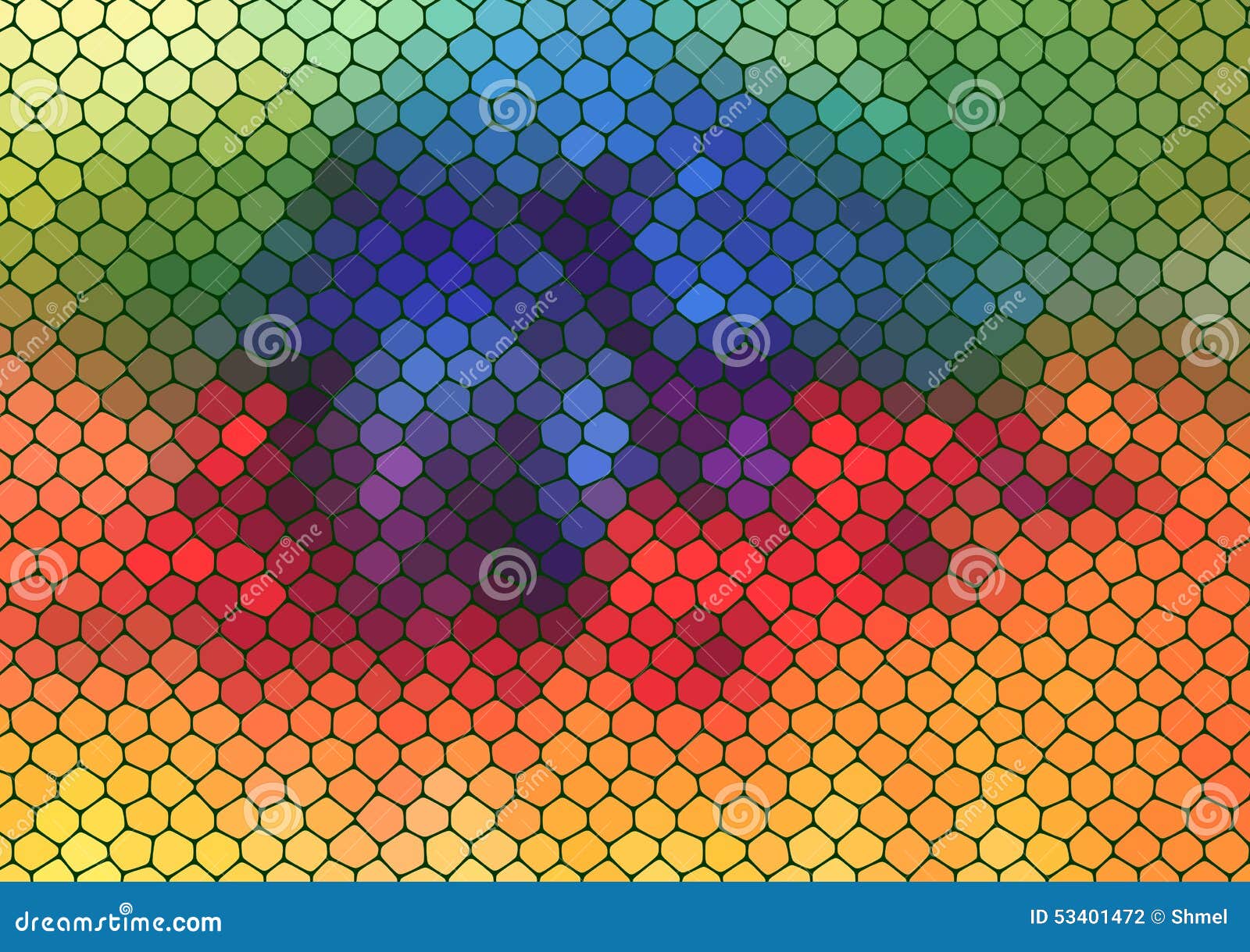 Colorful Mosaic Composition with Ceramic Shapes Stock Vector Illustration of structure