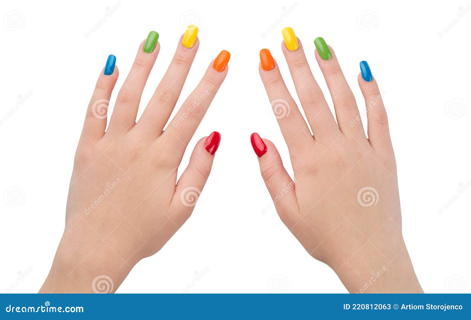 Colorful Nails - wide 4