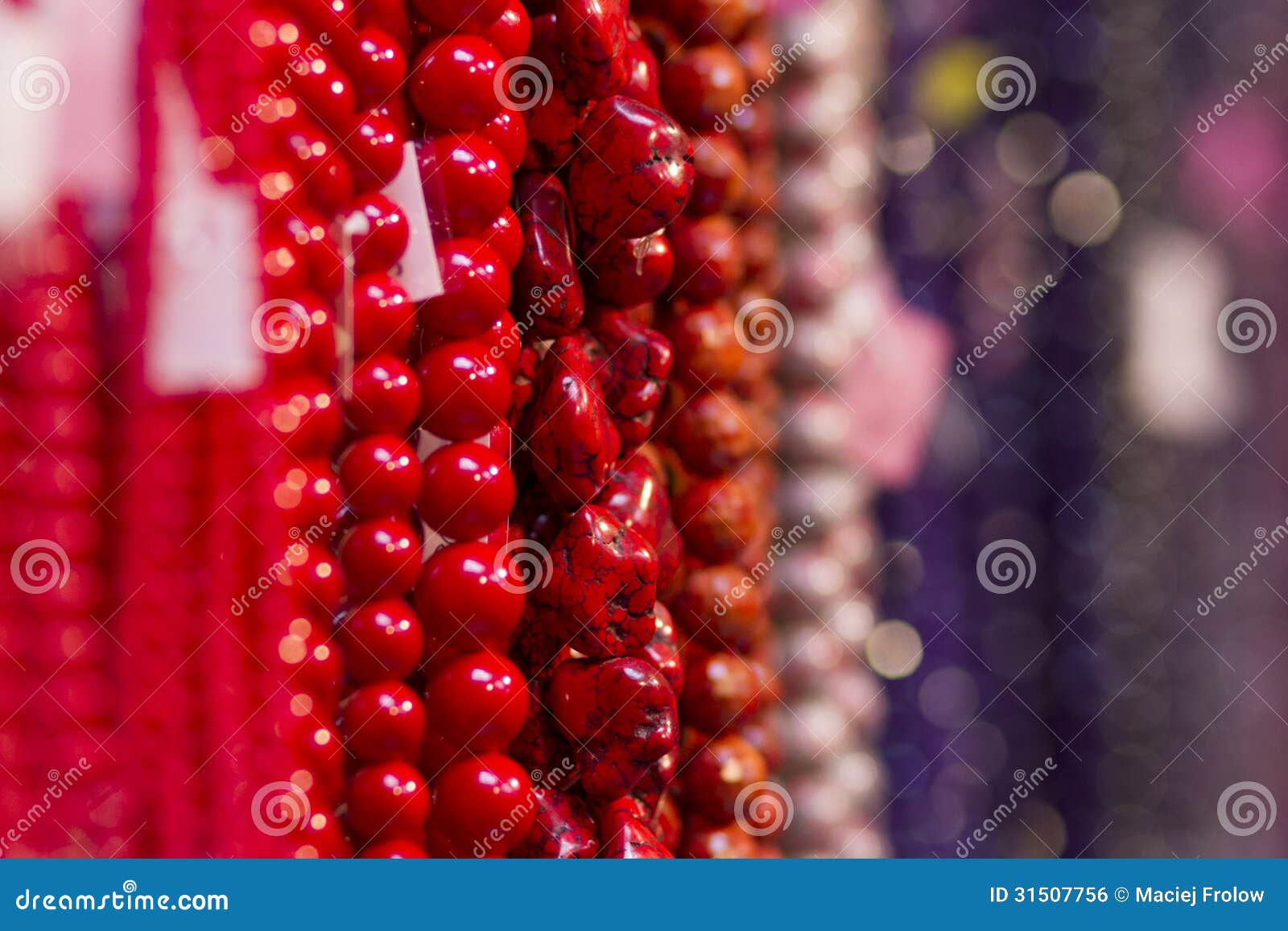 colorful necklaces