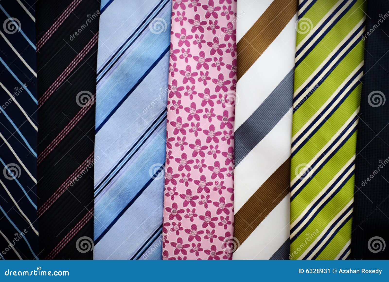 Colorful neckties stock image. Image of clothing, wardrobe - 6328931