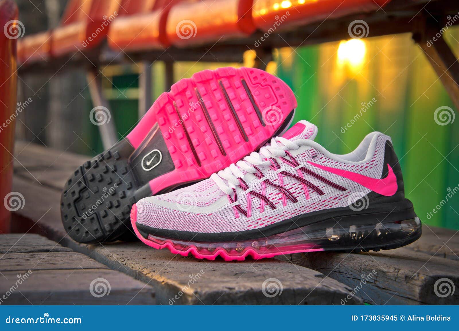 moneda Elocuente Bastante Nike Air Max 2015 Running Shoes, Sneakers in Warm Sunlight at Sunset Time.  Krasnoyarsk, Russia - February 7, 2015 Editorial Image - Image of kicks,  accessories: 173835945