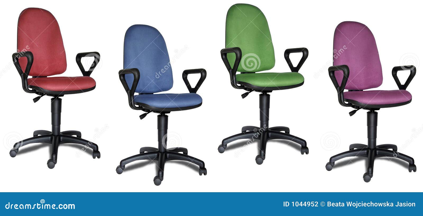 Colorful Office Chairs Stock Photo Image Of Green Room 1044952