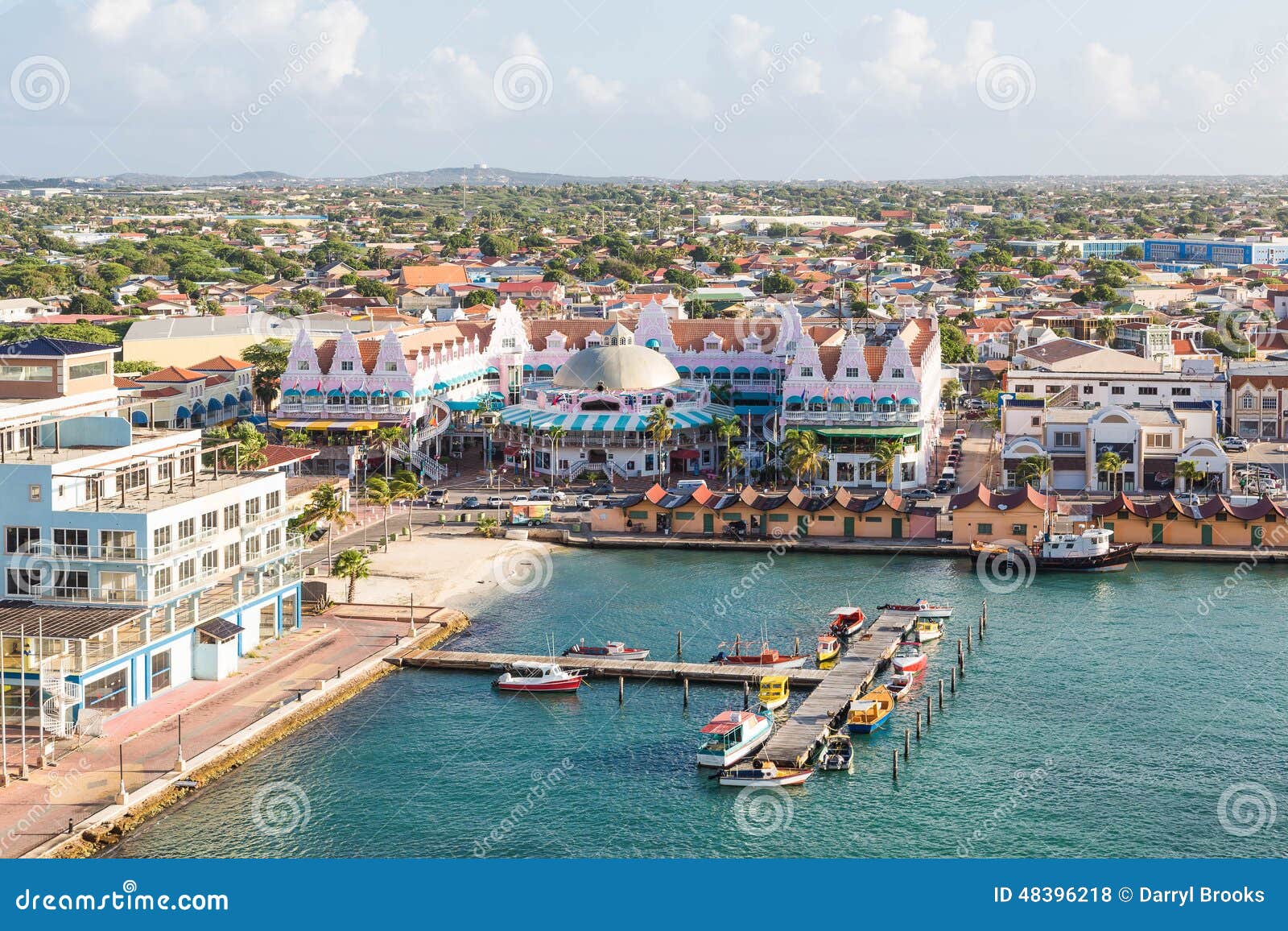 colorful oranjestad aruba