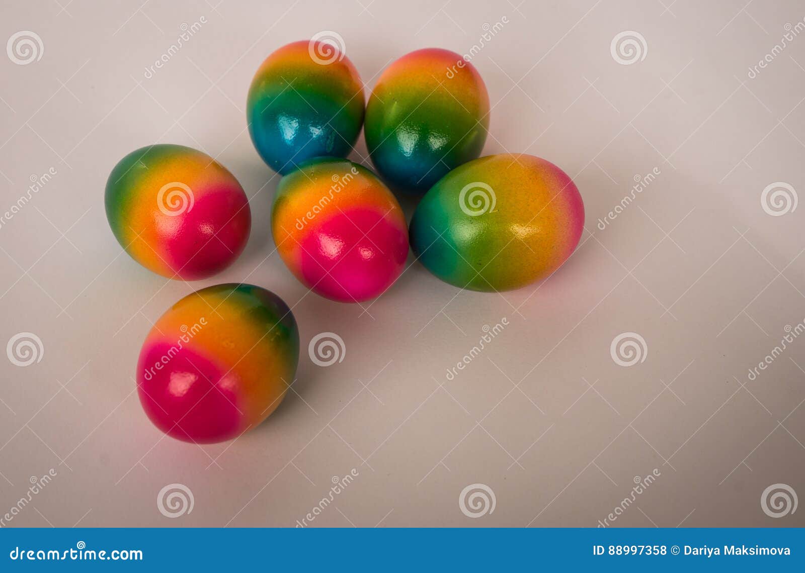 Colorful Painted Easter Eggs, Athens, Greece Stock Photo Image of