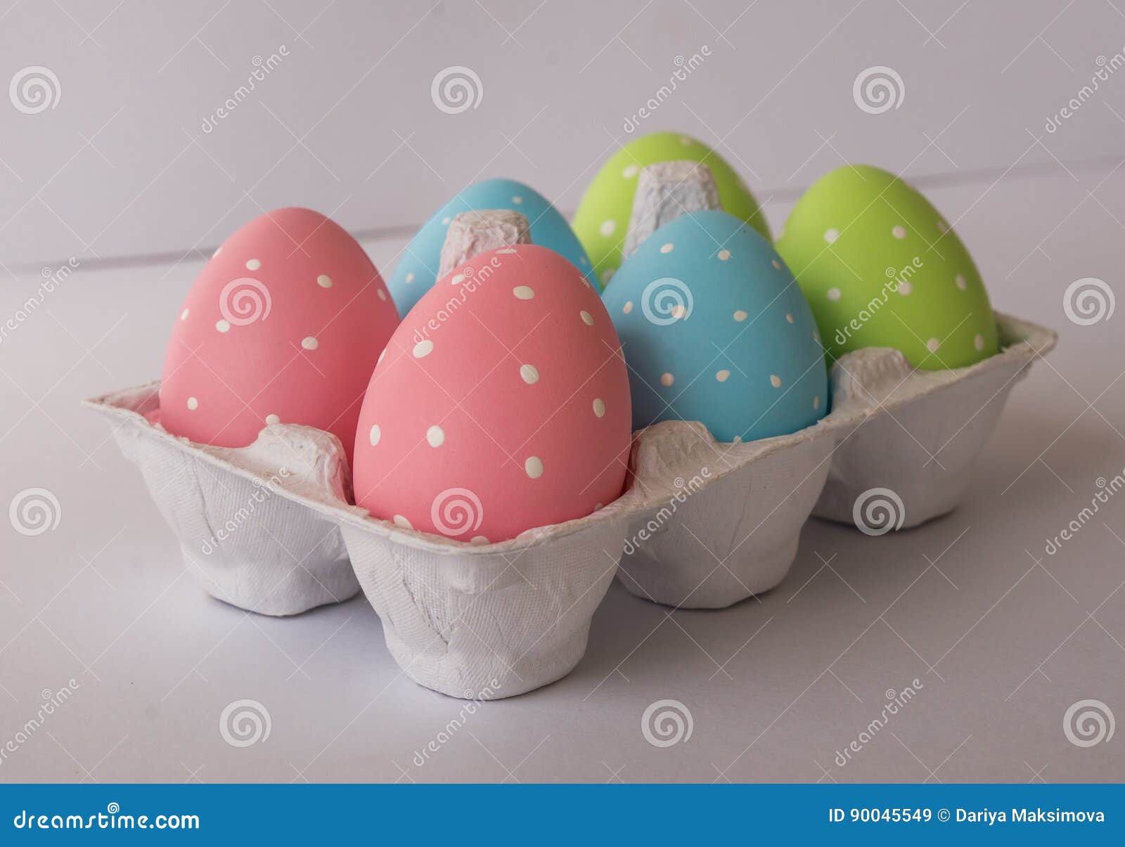 Colorful Painted Easter Eggs, Athens, Greece Stock Image Image of