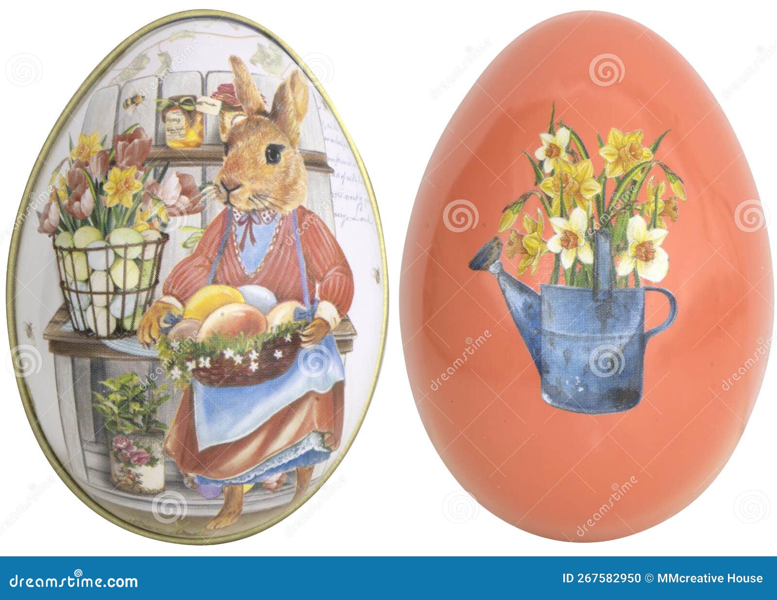 Colorful Painted Easter Eggs (PNG Transparent)