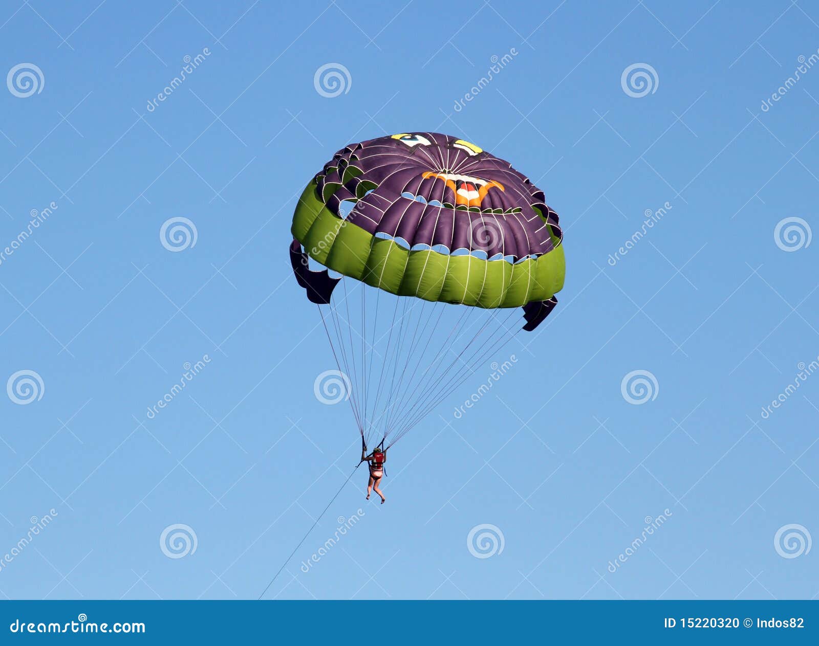 colorful parachute