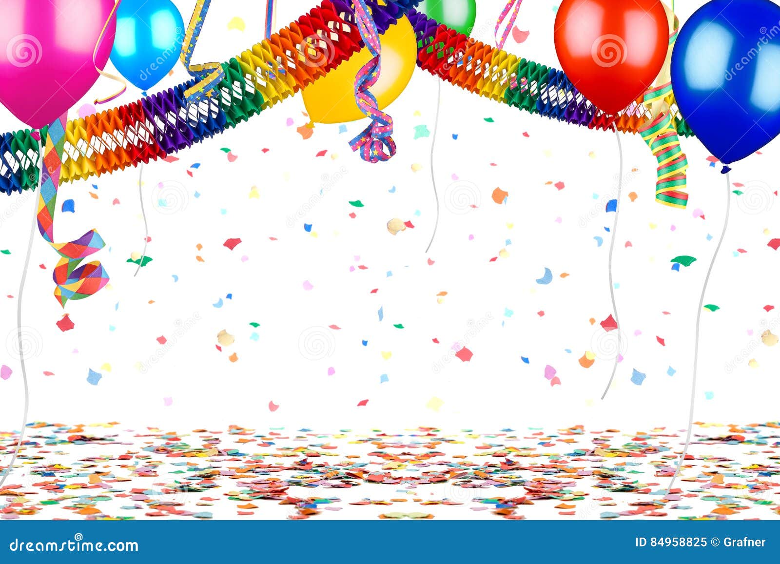 colorful party carnival birthday celebration background