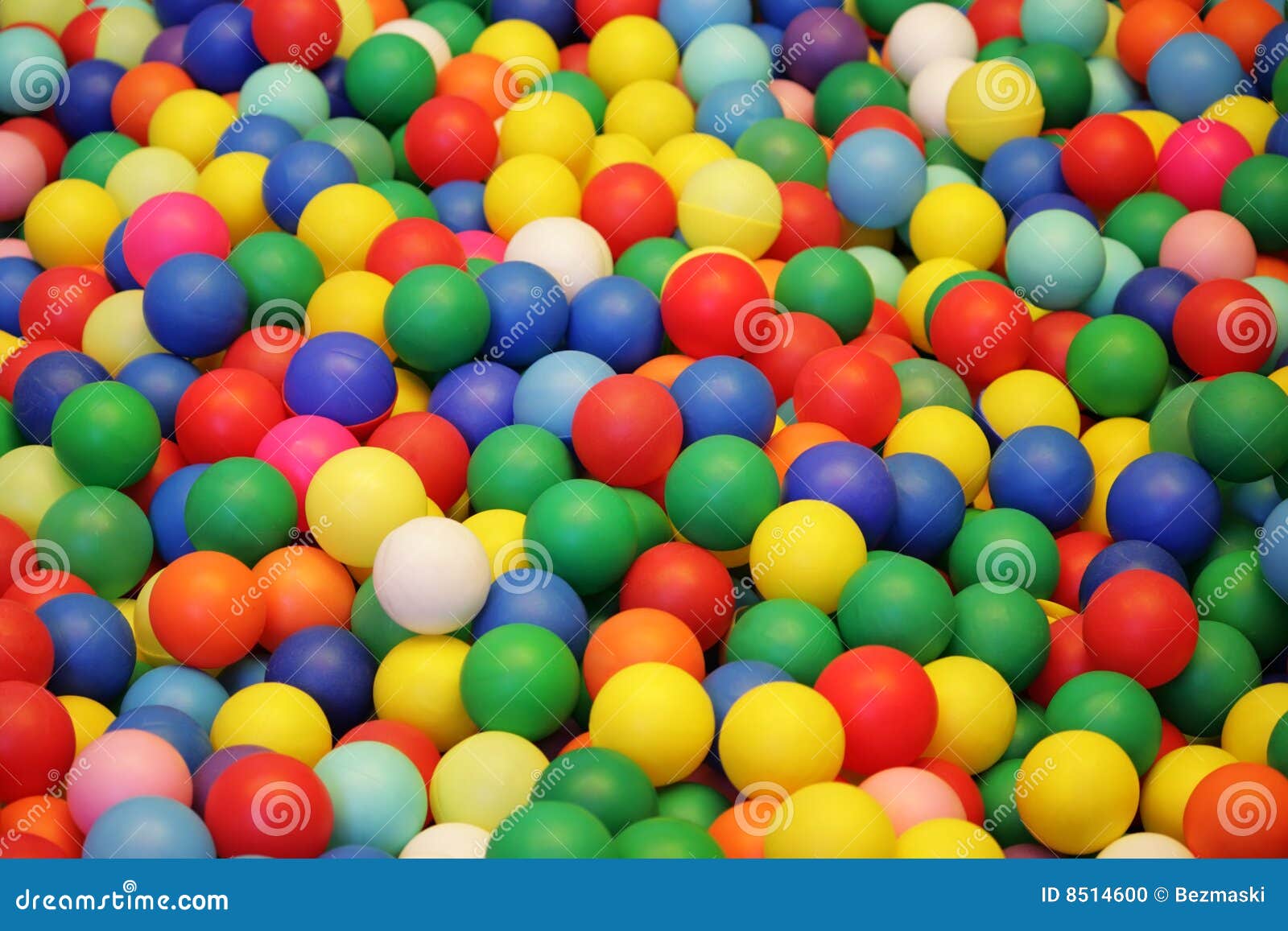 Colorful Plastic Balls Background Stock Photo Image of game, bright