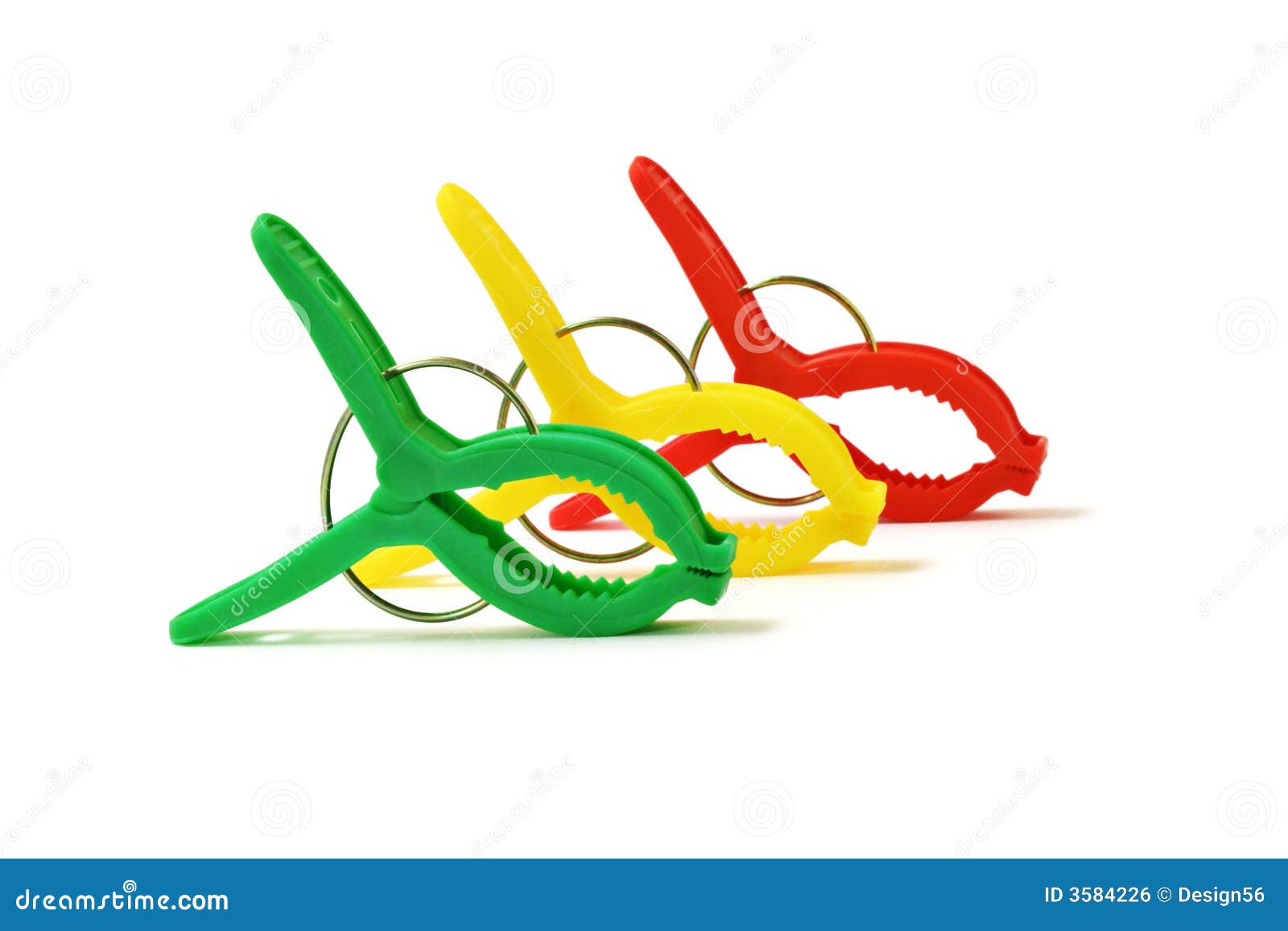 Colorful Plastic Clothes Pegs Stock Photo Image of hang, housekeeping