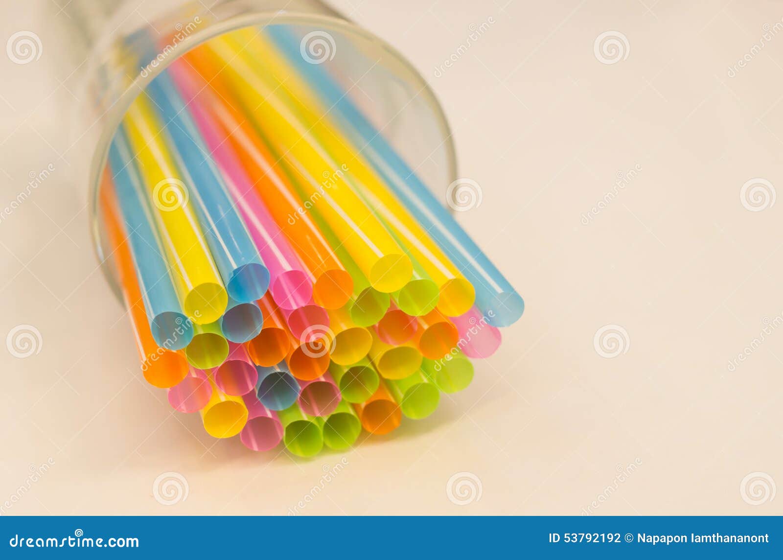 Colorful Plastic Tubes stock photo. Image of water, plastic 53792192