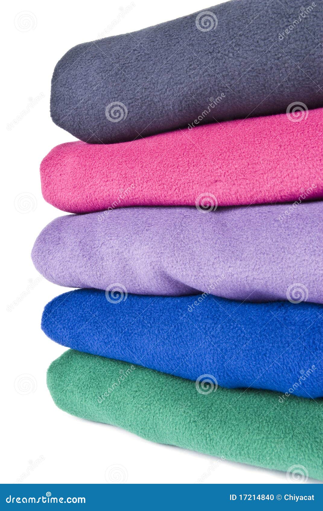 colorful polar fleece