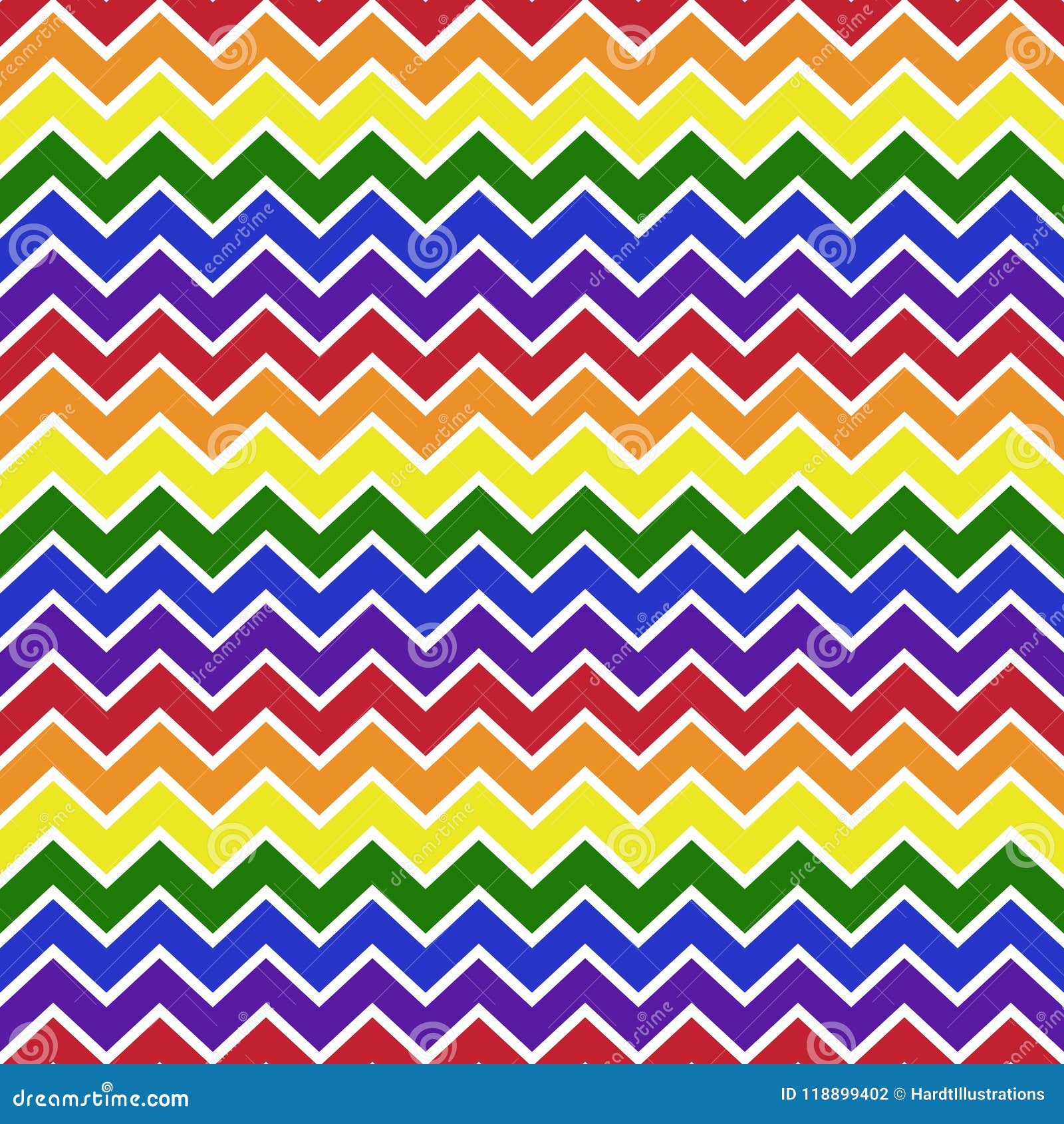 Rainbow Chevrons Zigzag Pattern Novelty 9" Flying Disc 