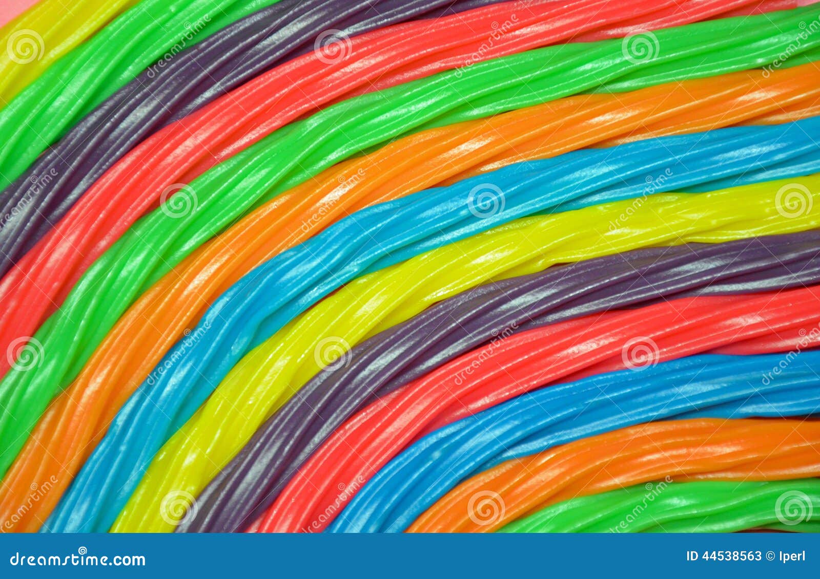 Colorful rainbow licorice stock image. Image of unhealthy 44538563