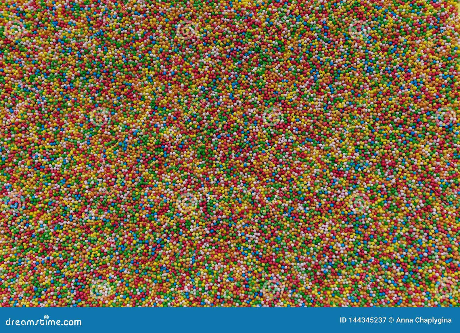 Colorful Rainbow Sprinkles Background Stock Image - Image of color ...