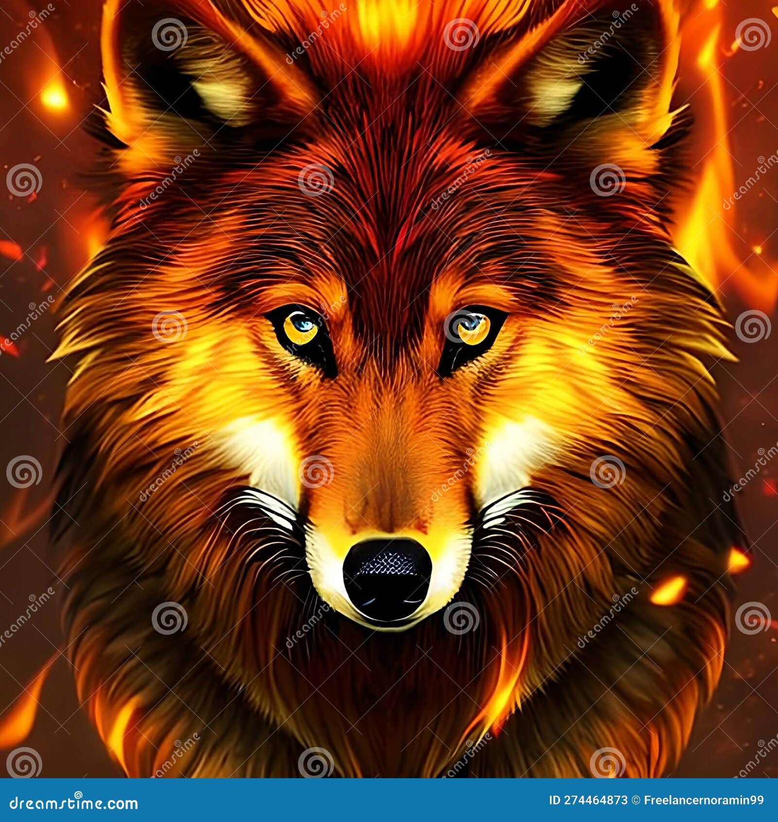 Share 64+ red wolf wallpaper - in.cdgdbentre
