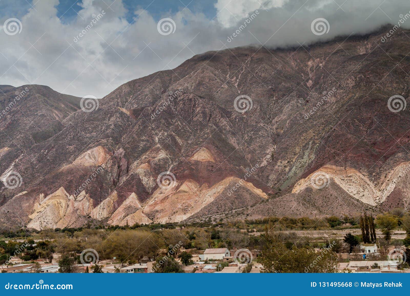 colorful rock called paleta del pintor