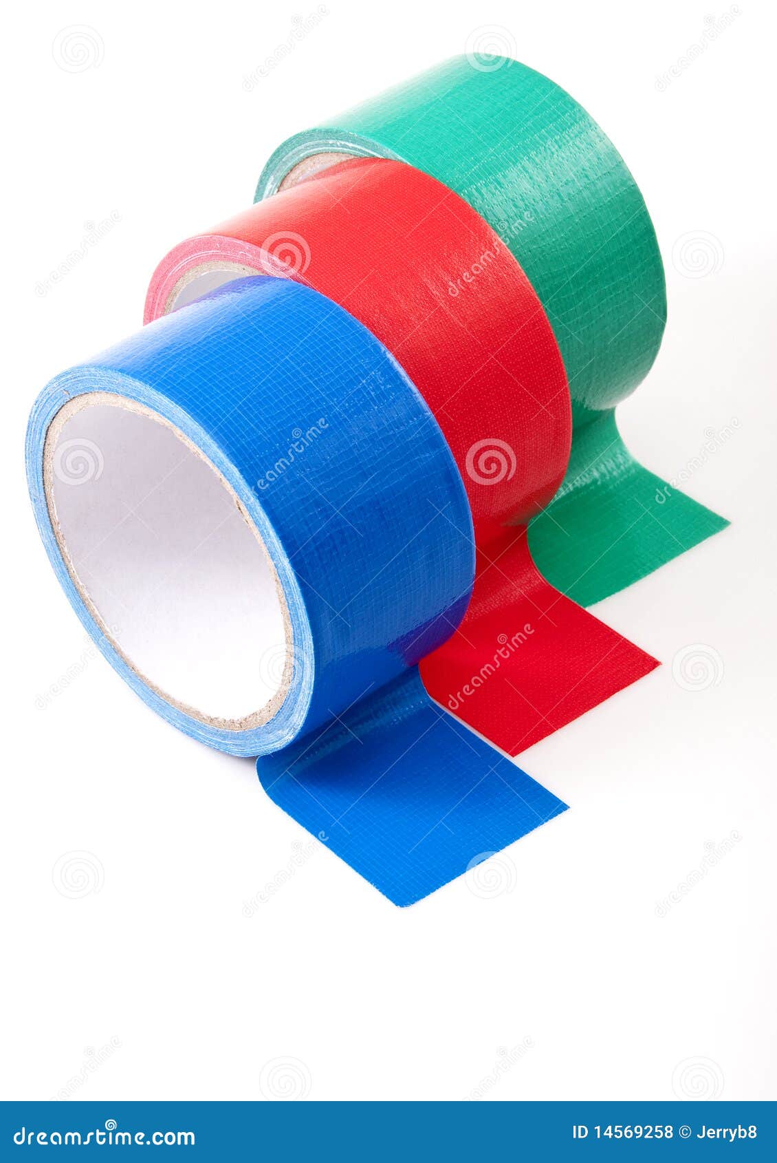 Colorful Rolls of Duct Tape Stock Photo - Image of background, duct:  14569258