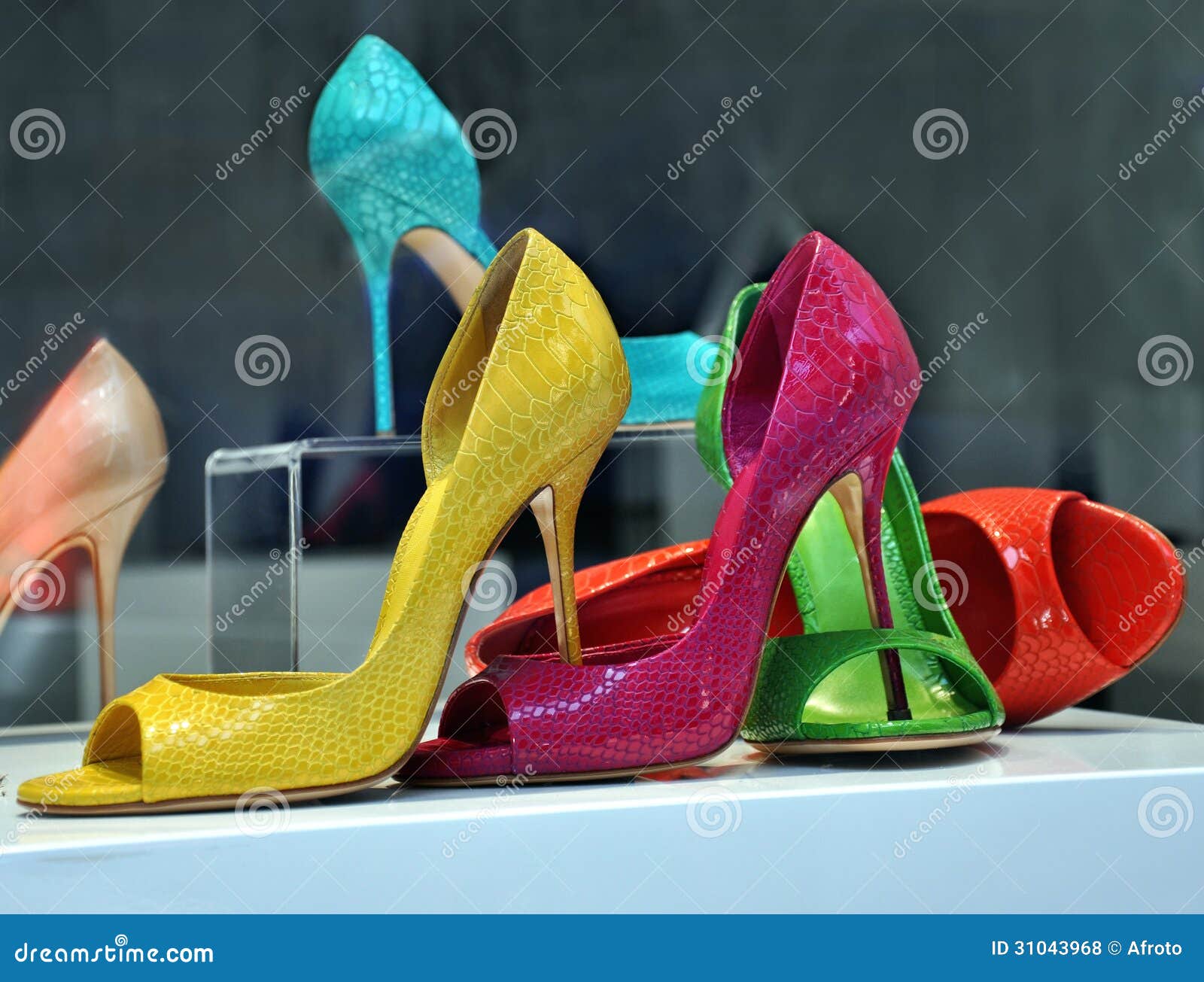 Colorful shoes stock photo. Image of style, design, sale - 31043968