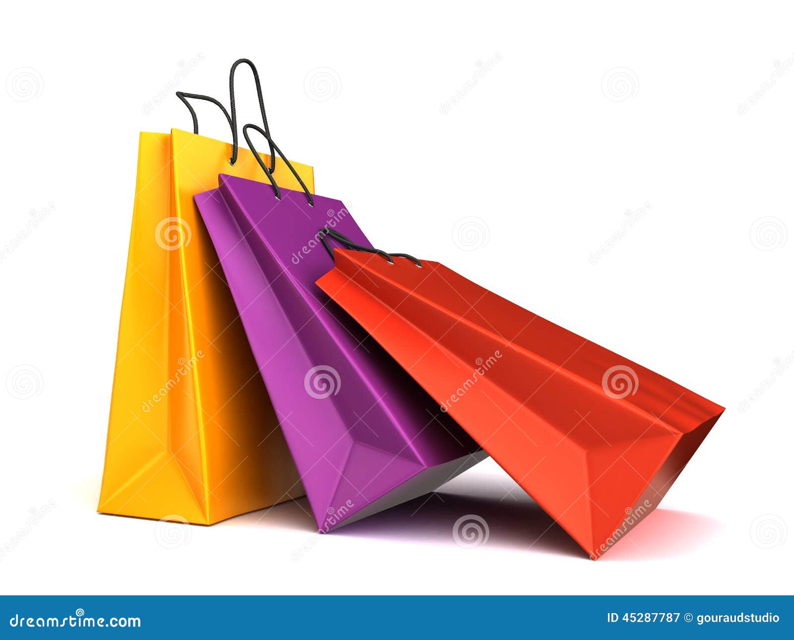 colorful shopping bags