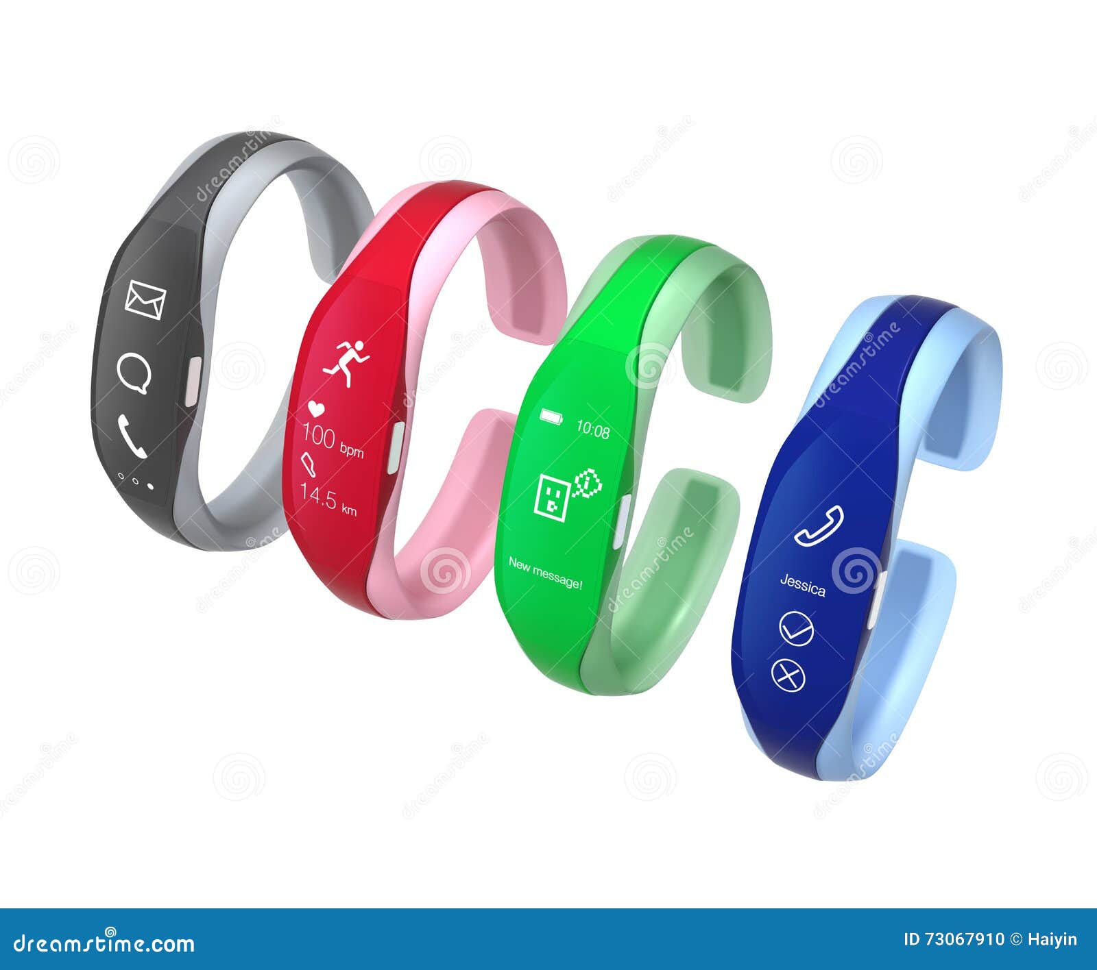 smart band color