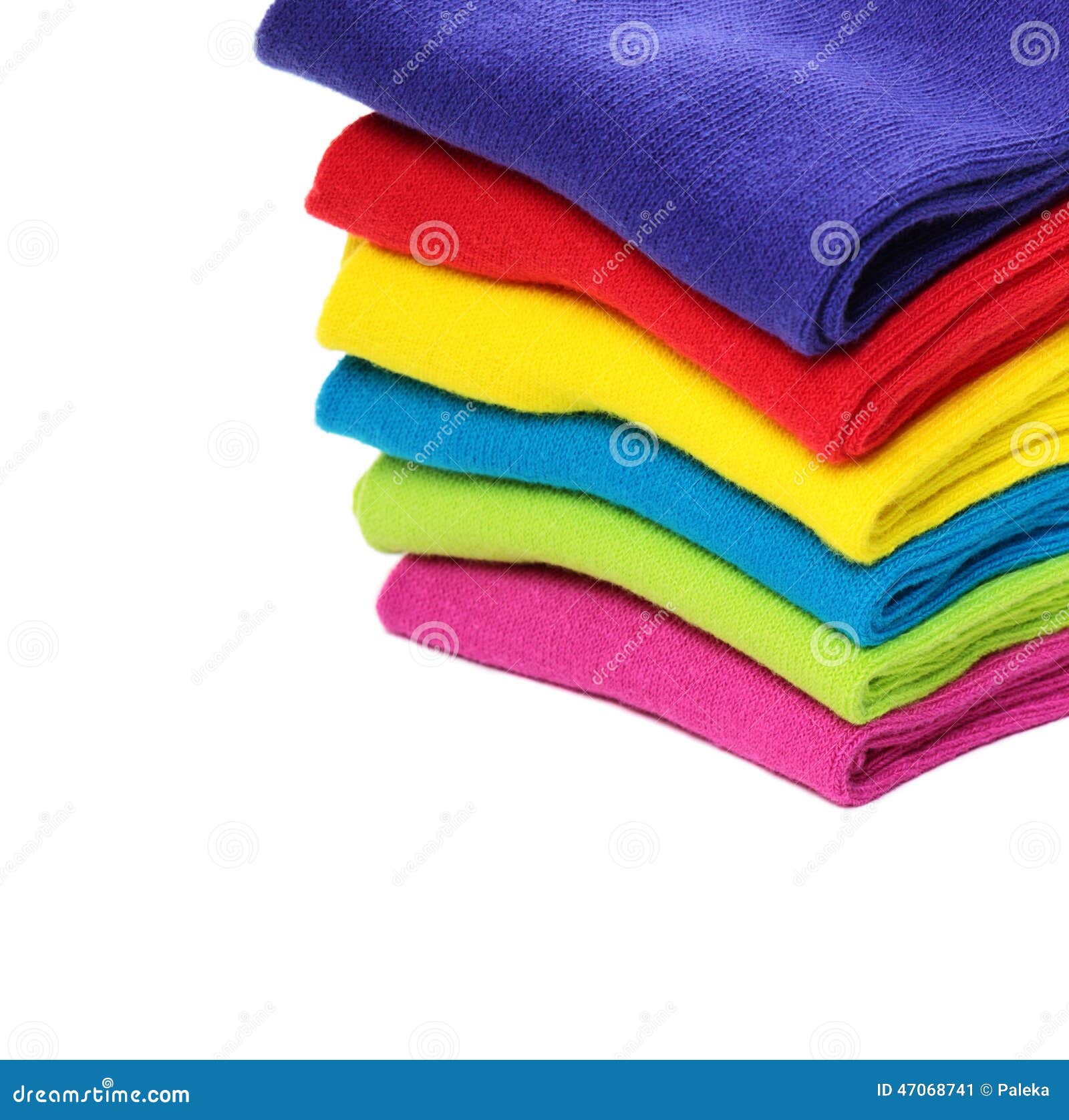 Colorful socks stock image. Image of cloth, folded, style - 47068741