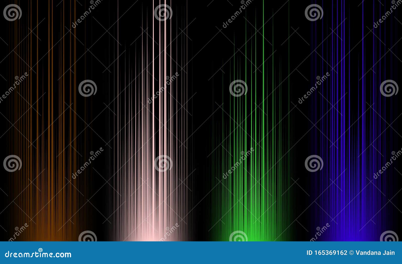 colorful sound waves  .digital equalizer audio sound waves on black background, stereo sound effect signal.