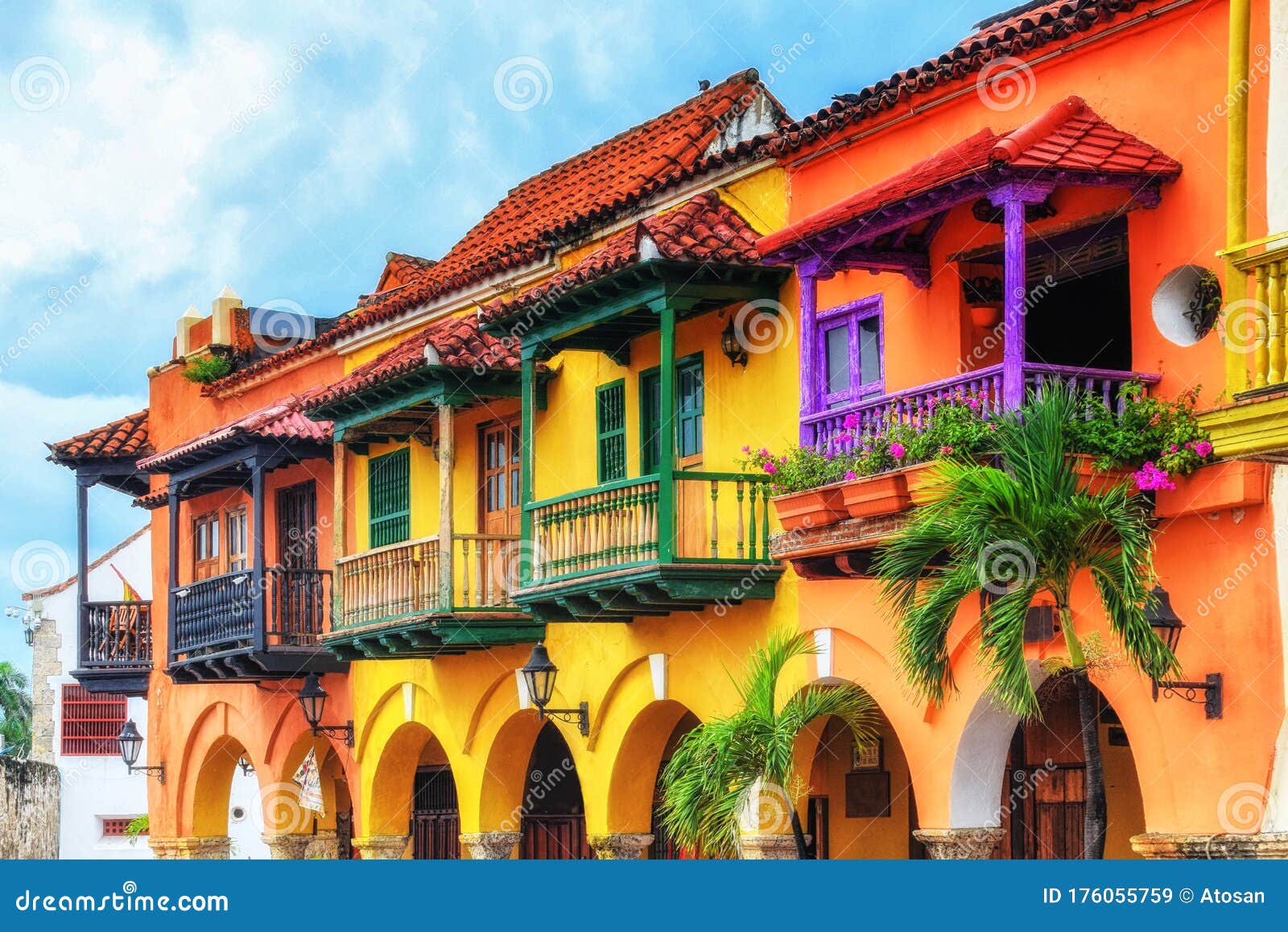 view of cartagena de indias, colombia