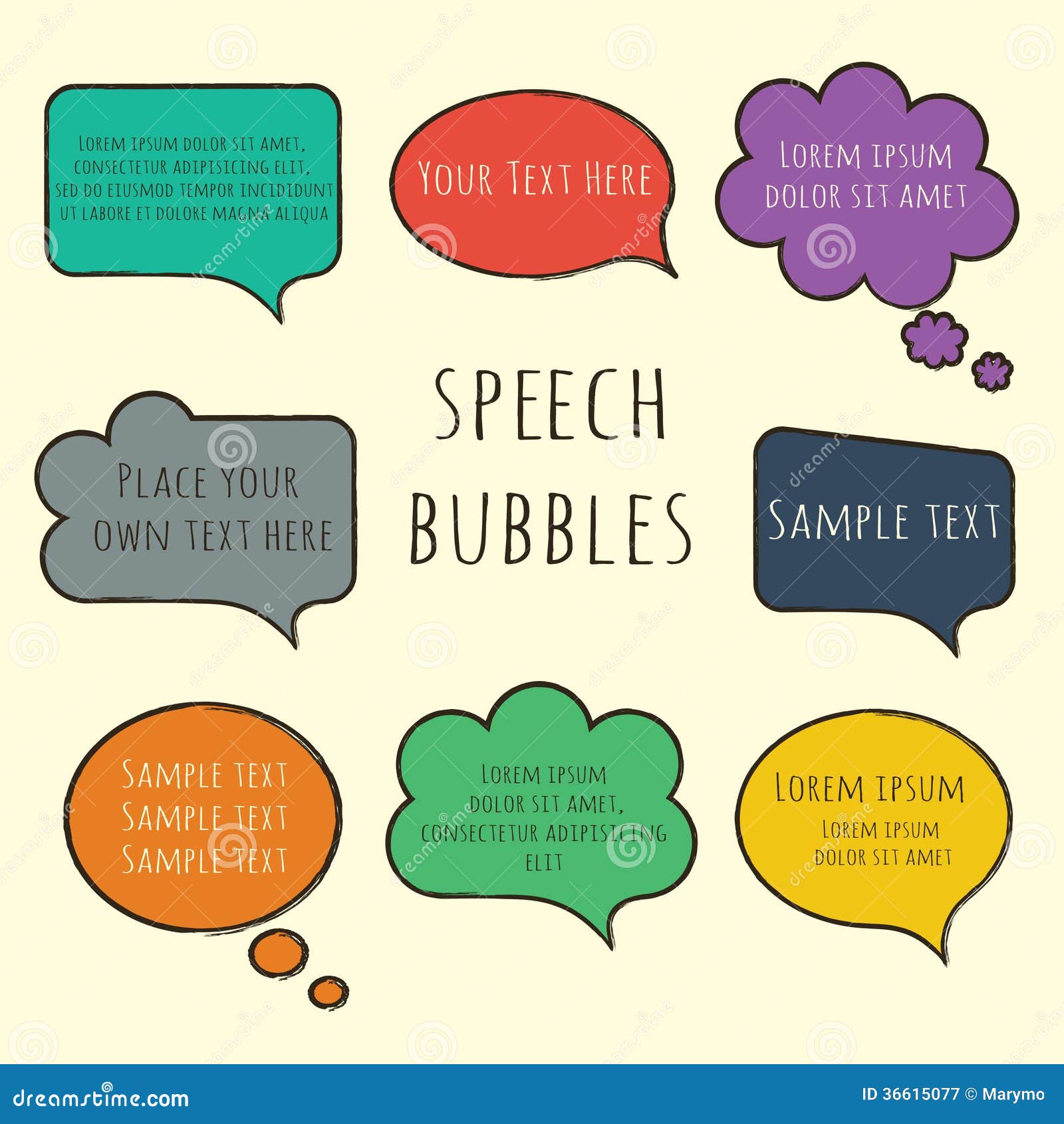 how to make text in speech bubble