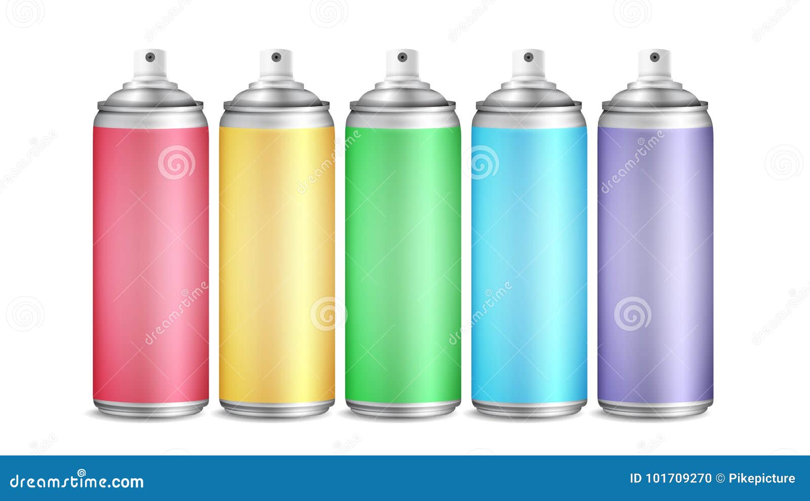 Download Colorful Spray Can Set Vector 3d Aluminium Bottles Paint Aerosol For Street Graffiti Branding Design 3d Packaging Stock Vector Illustration Of Blue Element 101709270 PSD Mockup Templates