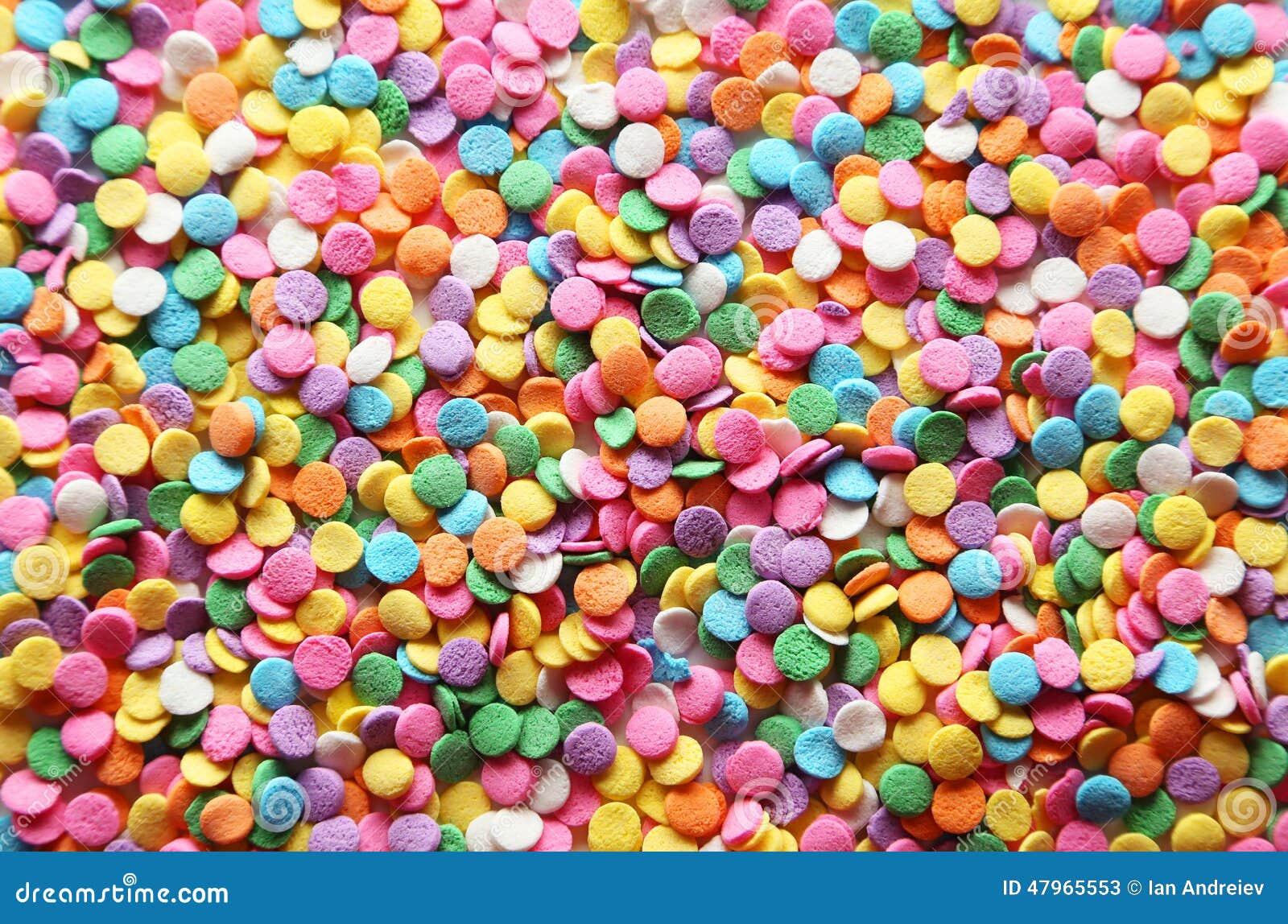 Colorful Sprinkles Background, Close Up Stock Image Image of cake