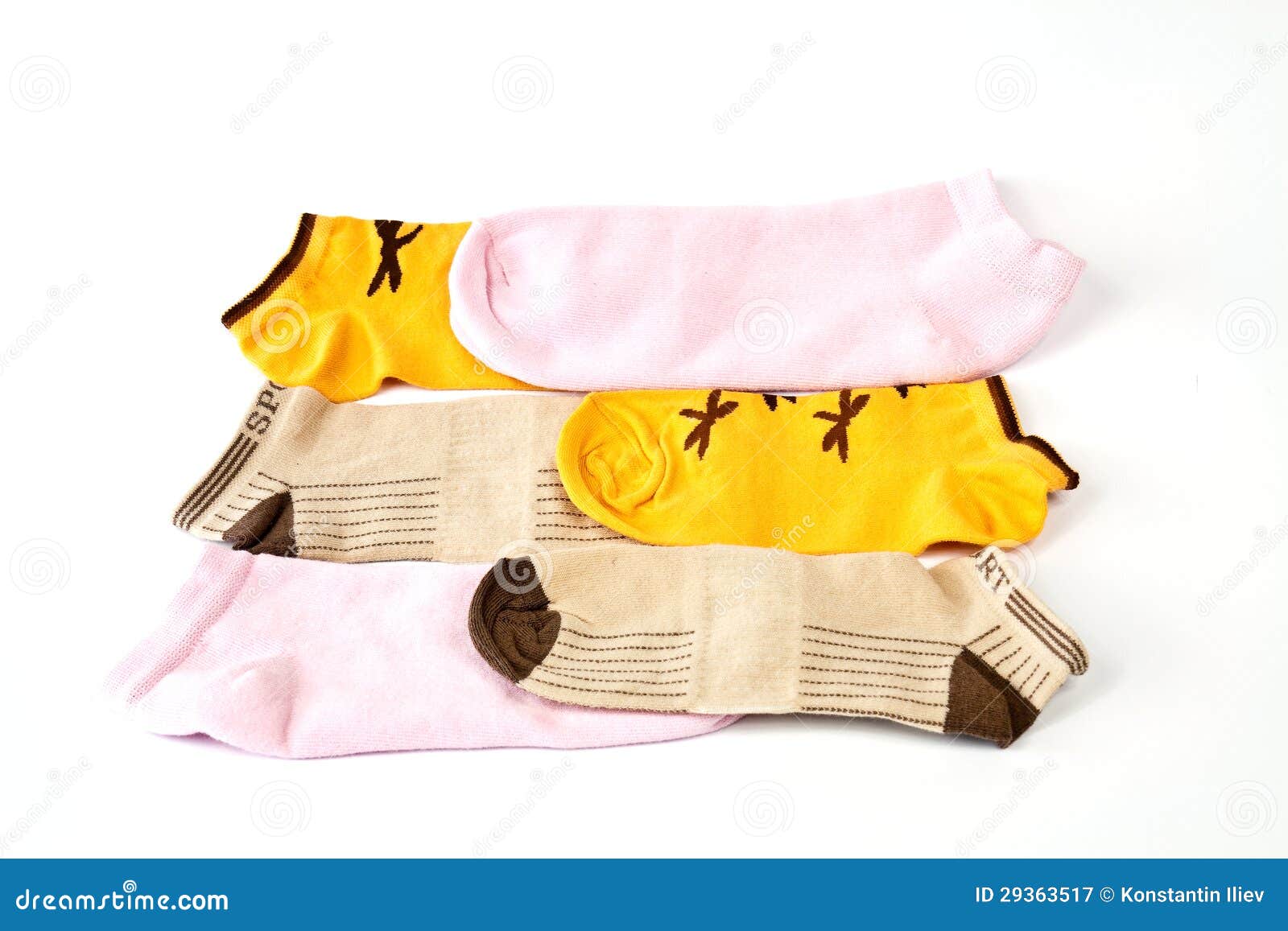 Colorful stockings stock image. Image of orange, stocking - 29363517