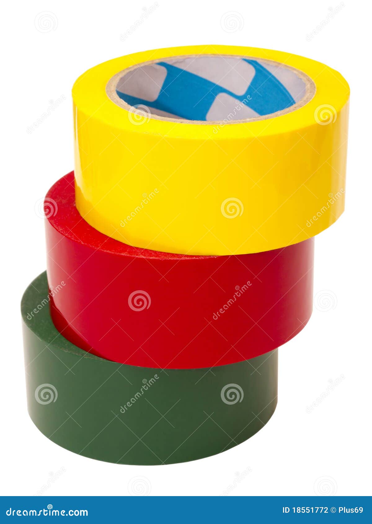 Colorful tape stock photo. Image of isolated, sticky 18551772