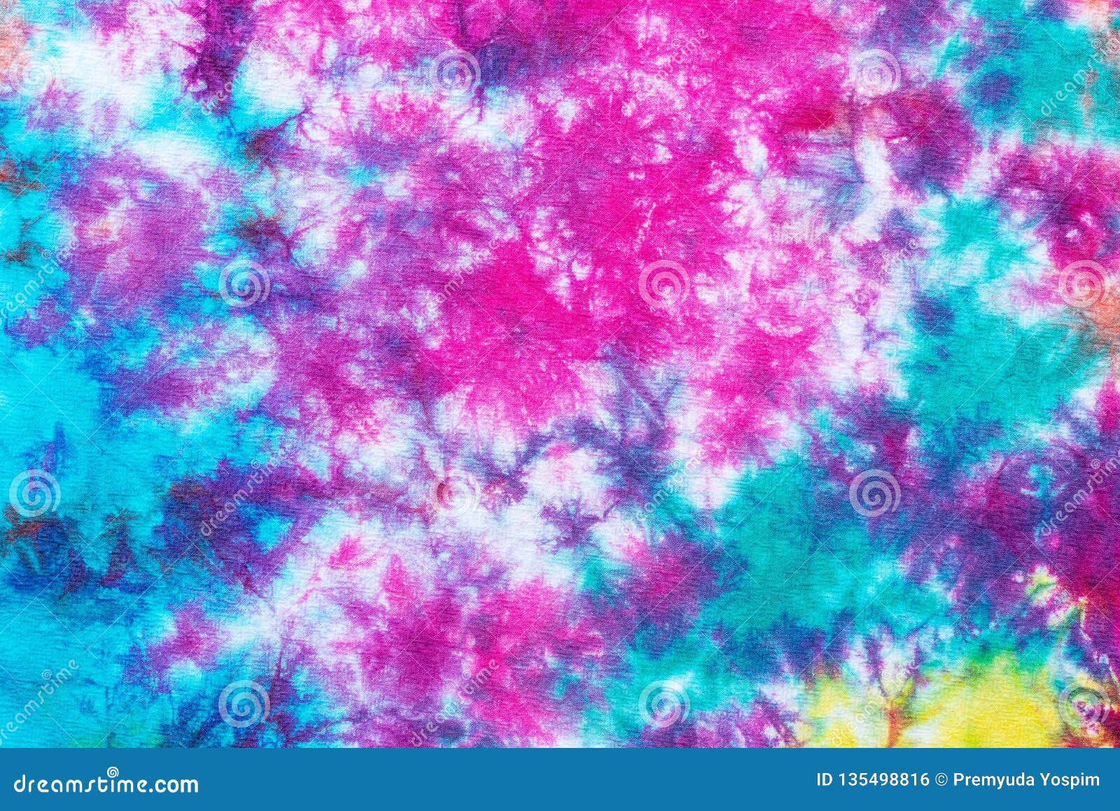Colorful Tie Dye Pattern Abstract Background Stock Illustration -  Illustration of decorate, bright: 135498816