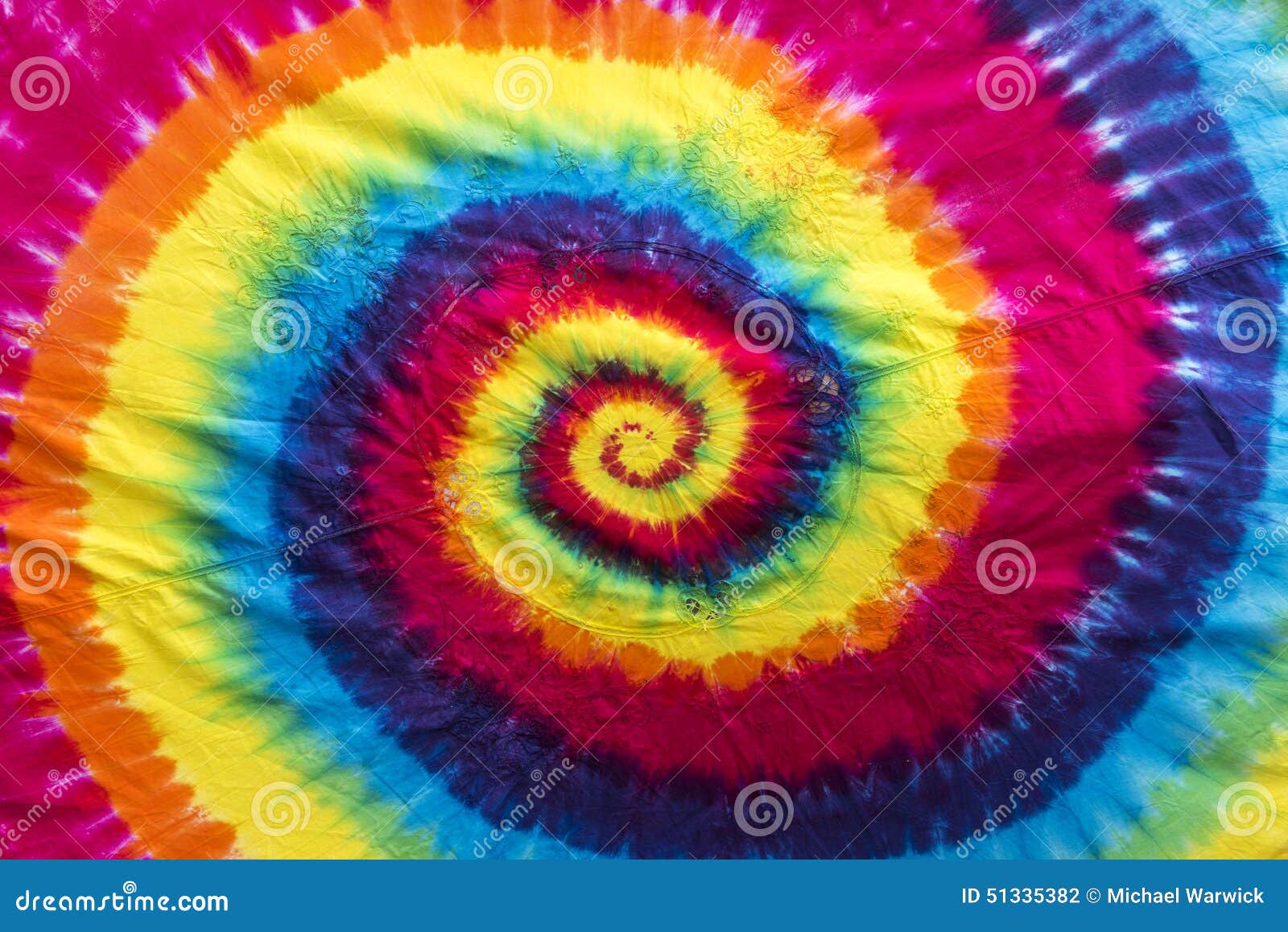 colorful tie dye spiral pattern 