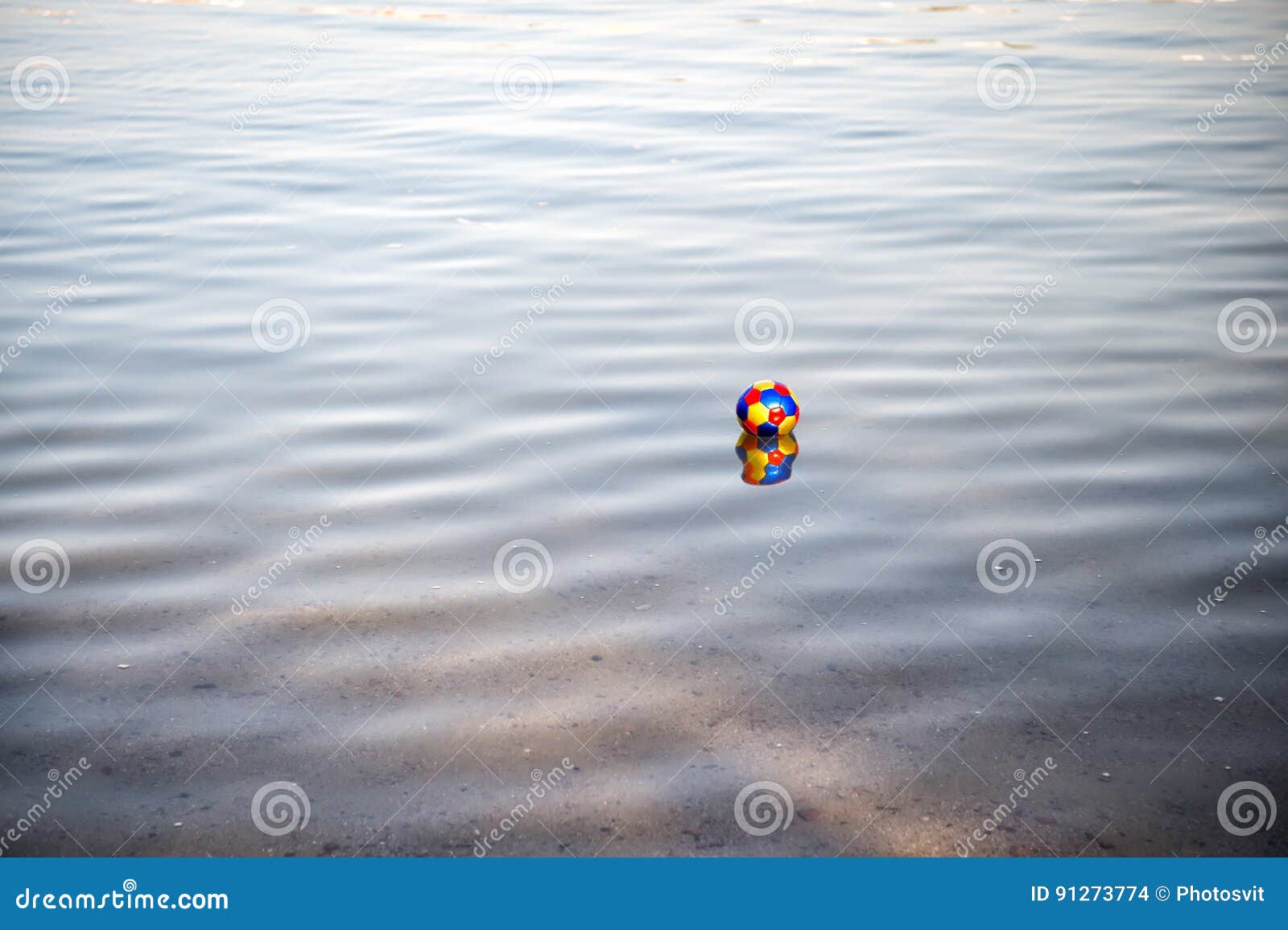 Colorful Toy Ball, Football Game Attribute Reflecting In ...