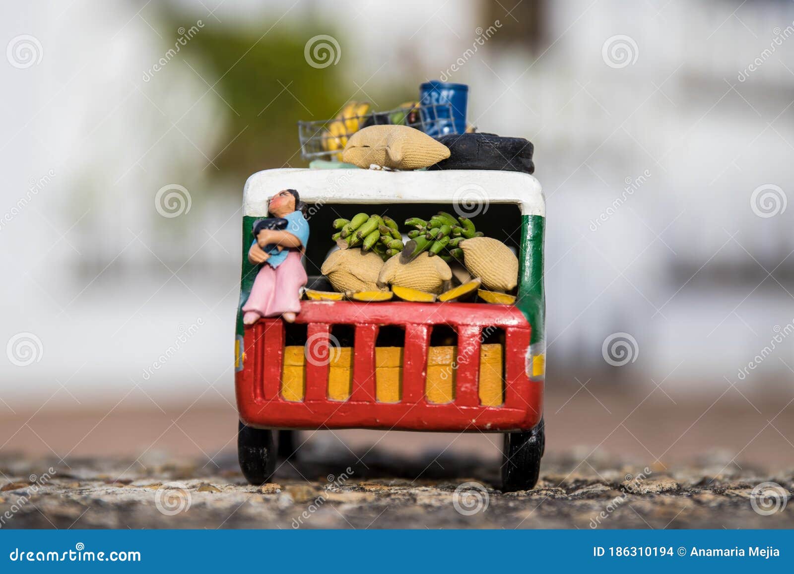 colorful traditional rural bus from colombia called chiva