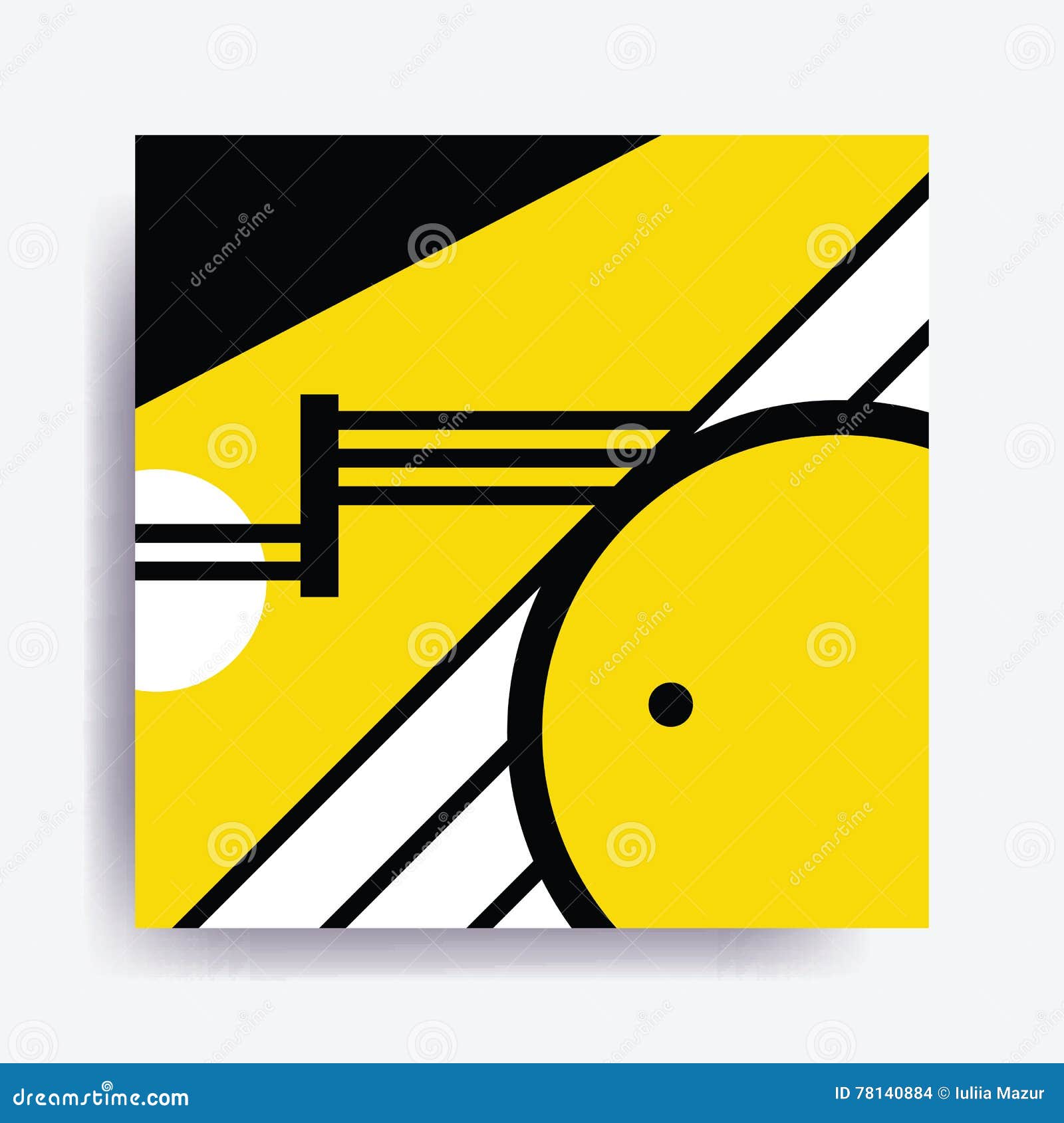 colorful trend neo memphis geometric pattern