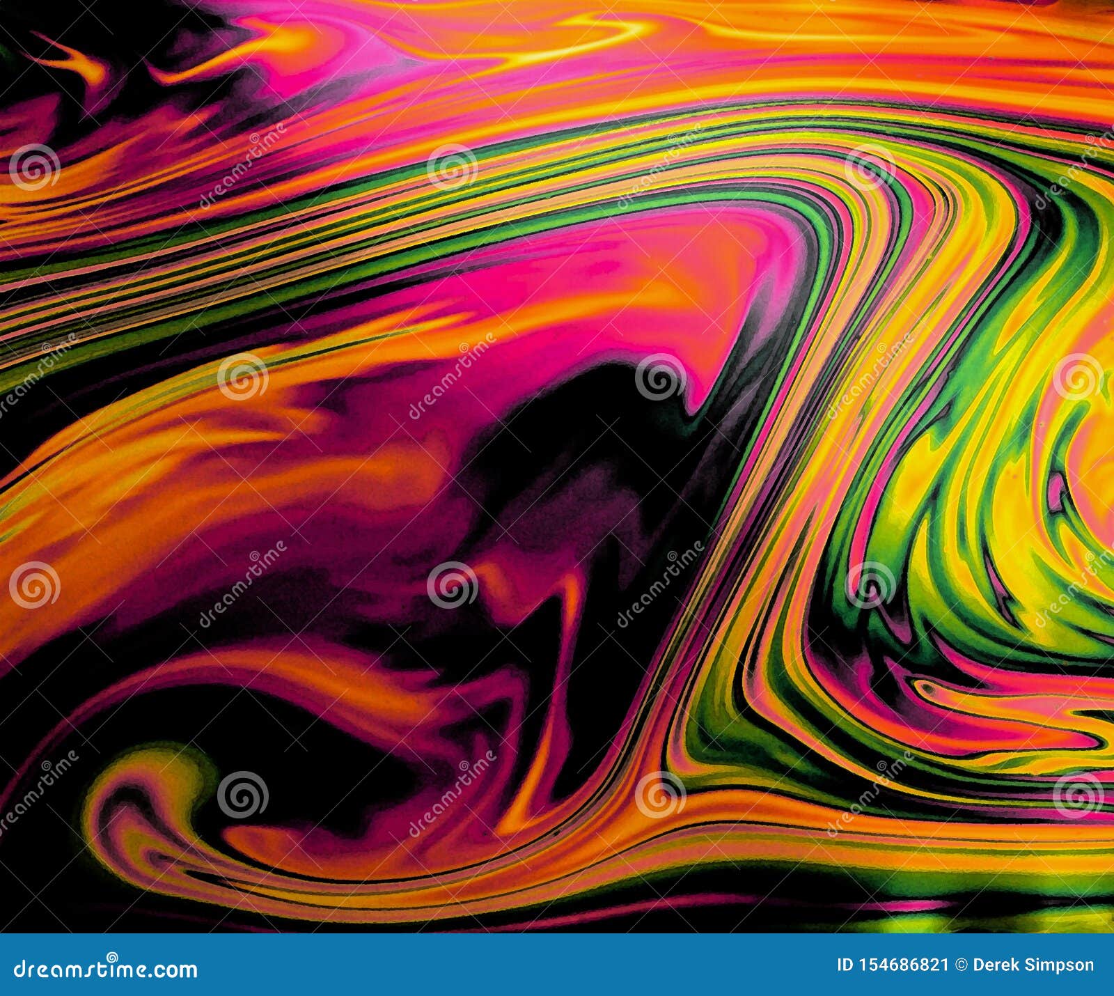colorful, trippy psychedelic background giving the appearance of motion