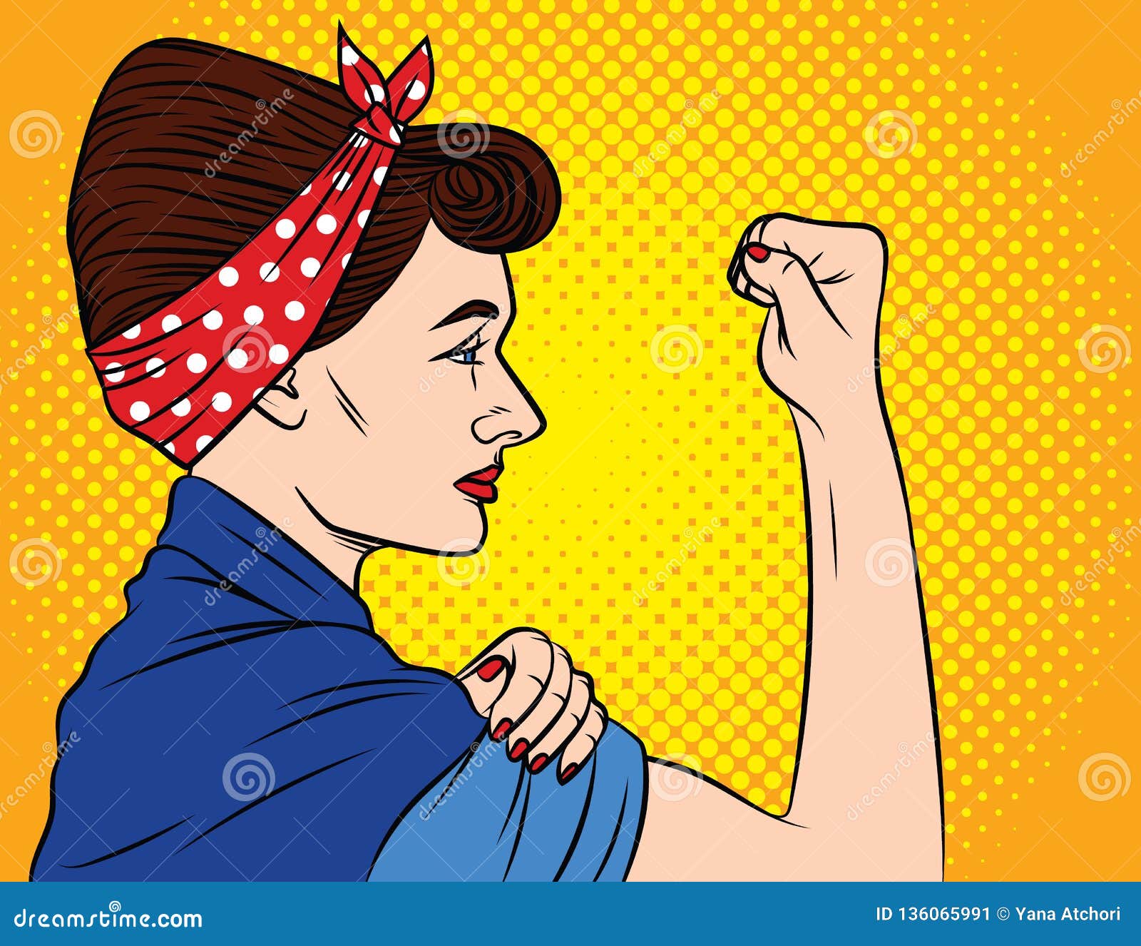 Women rights banners woman power girl Royalty Free Vector