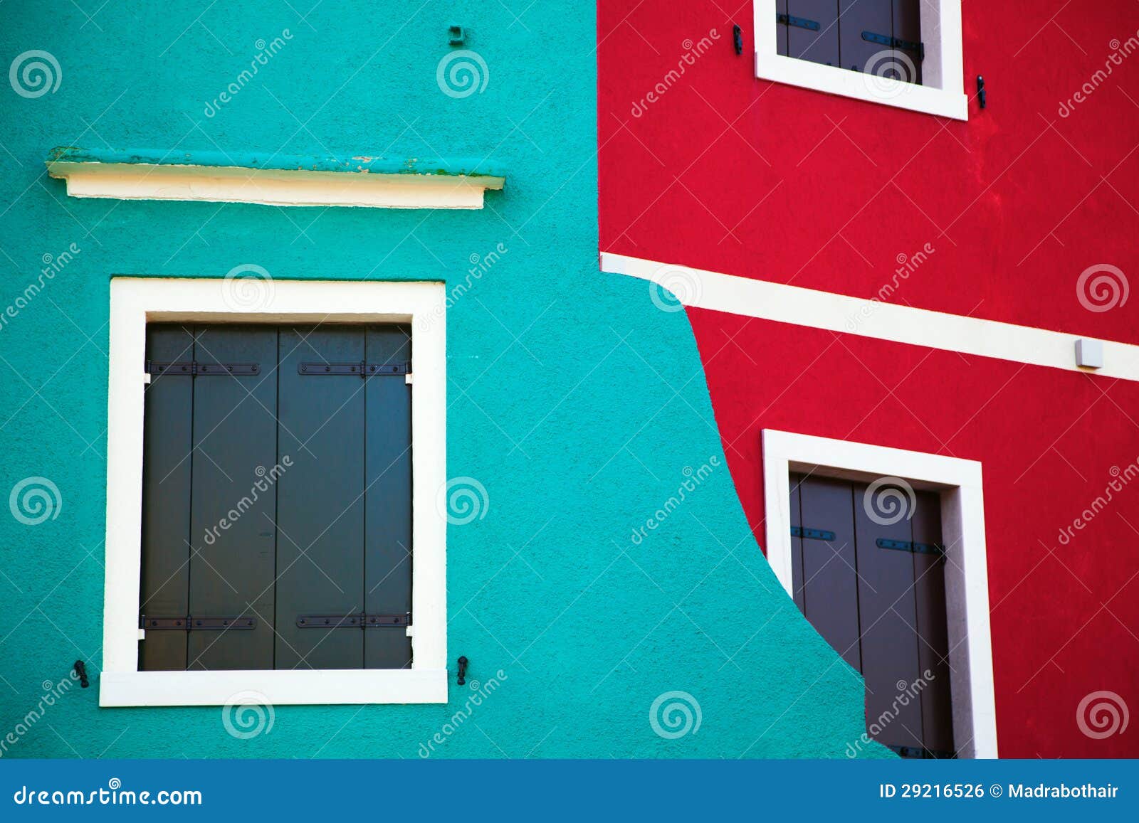 Colorful walls stock photo. Image of walls, shutters 29216526