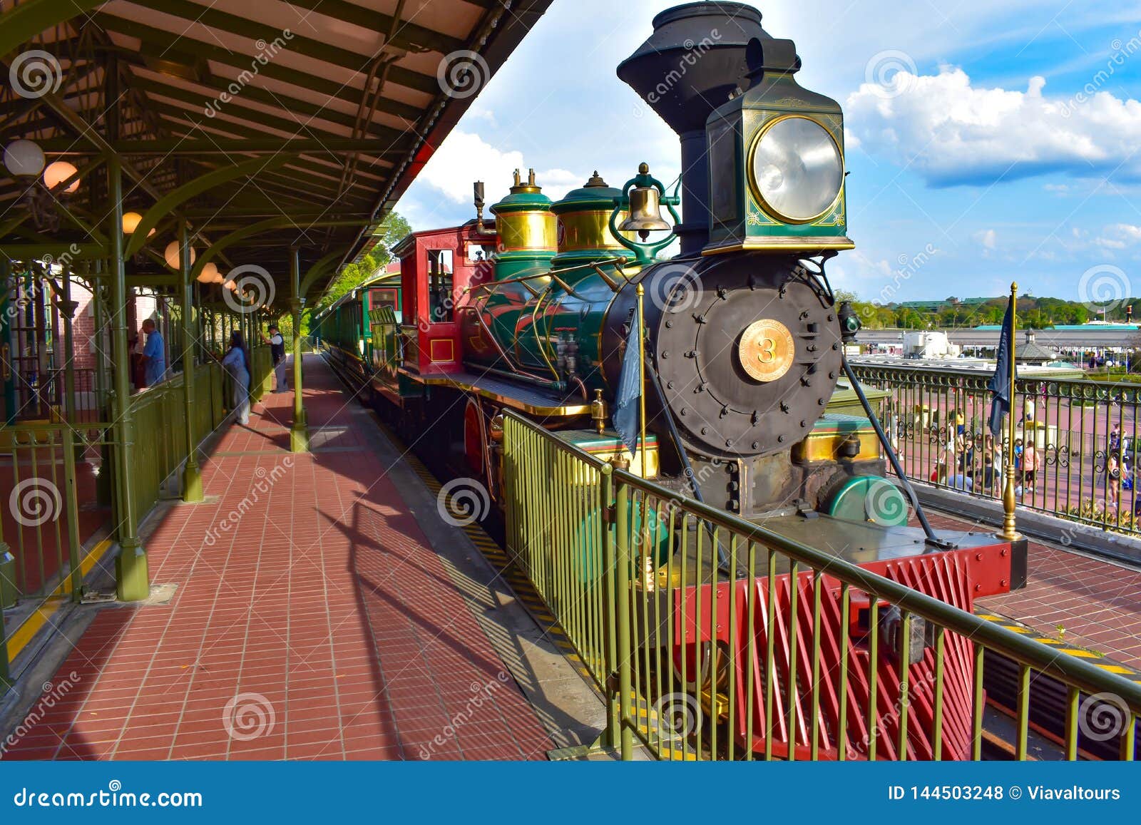 Walt Disney World Railroad at Magic Kingdom 