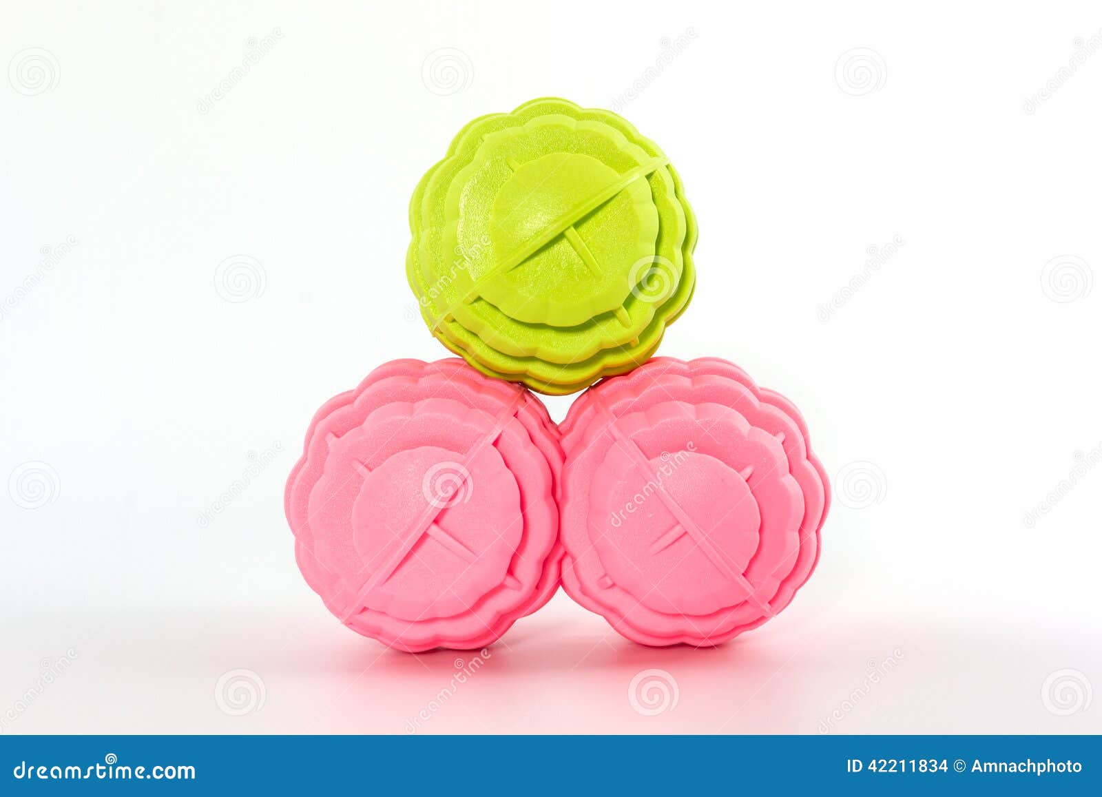 Colorful of Washing Ball, Plastic Balls. Stock Photo Image of sphere