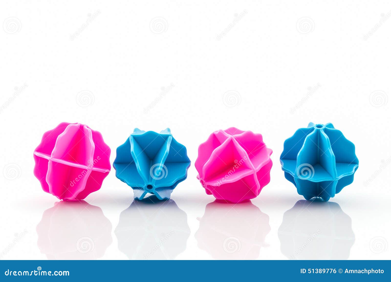 Colorful of Washing Ball, Plastic Balls. Stock Photo Image of round