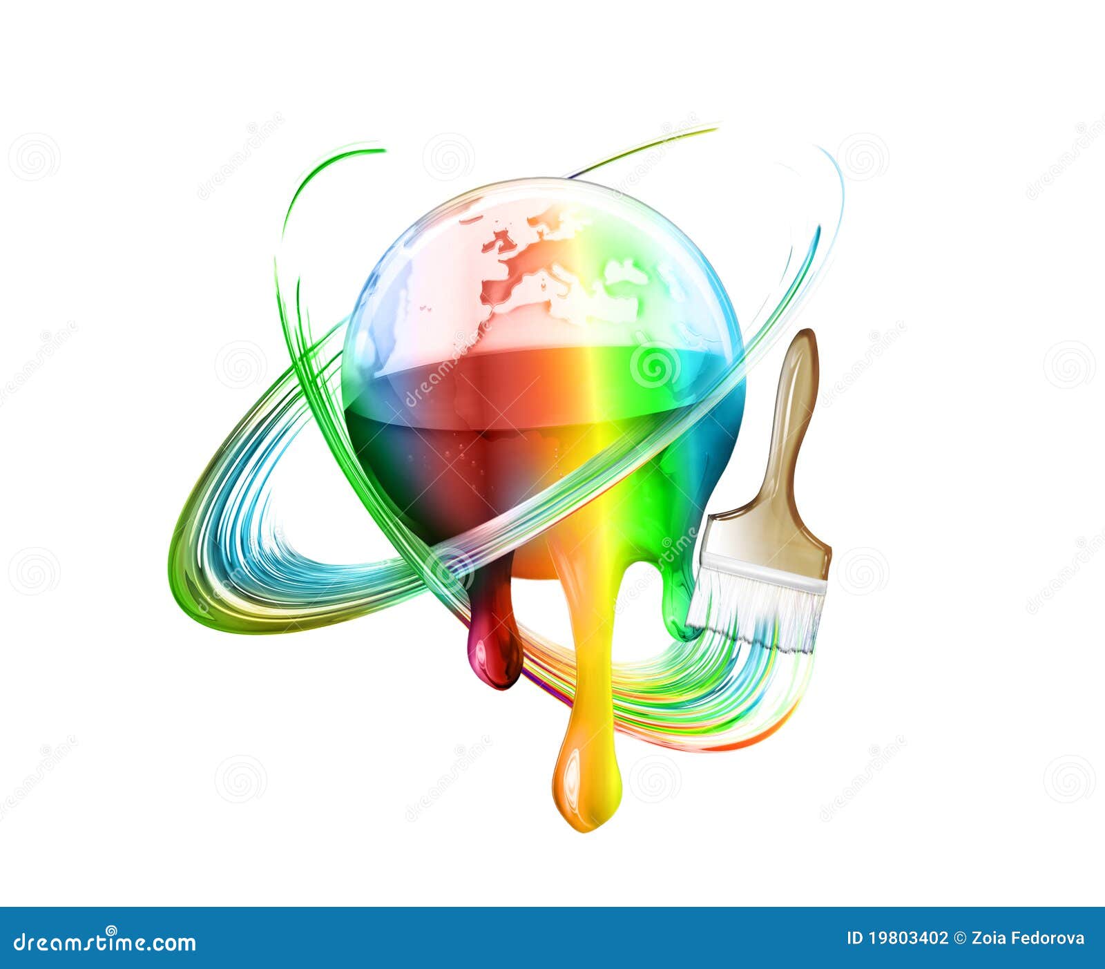 Colorful World Stock Illustration Illustration Of Orange Colorful World Stock Illustration Illustration Of Orange