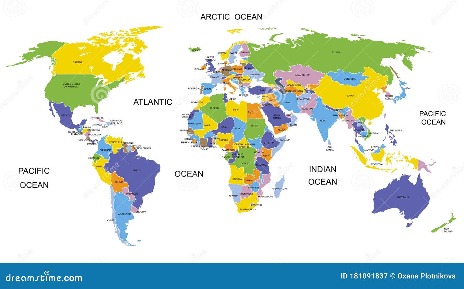 Map Of The World Labeled Simple Labeled World Map World Maps With With 73b