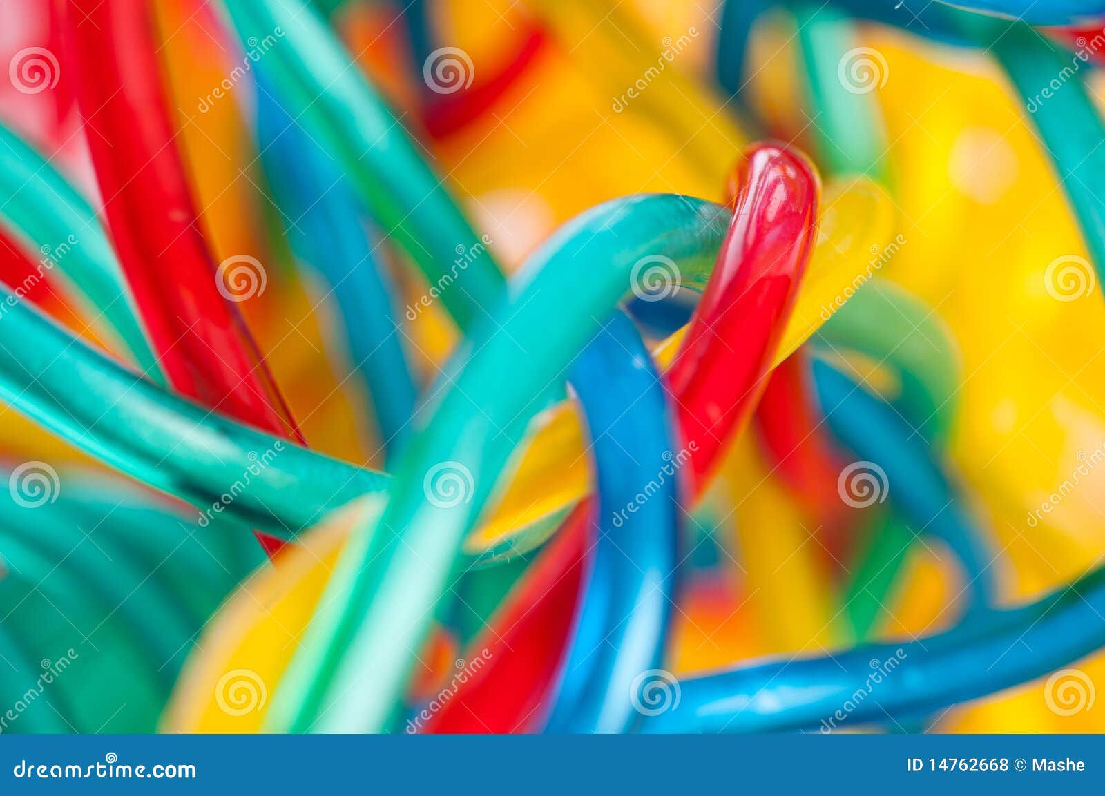 colorfull cables